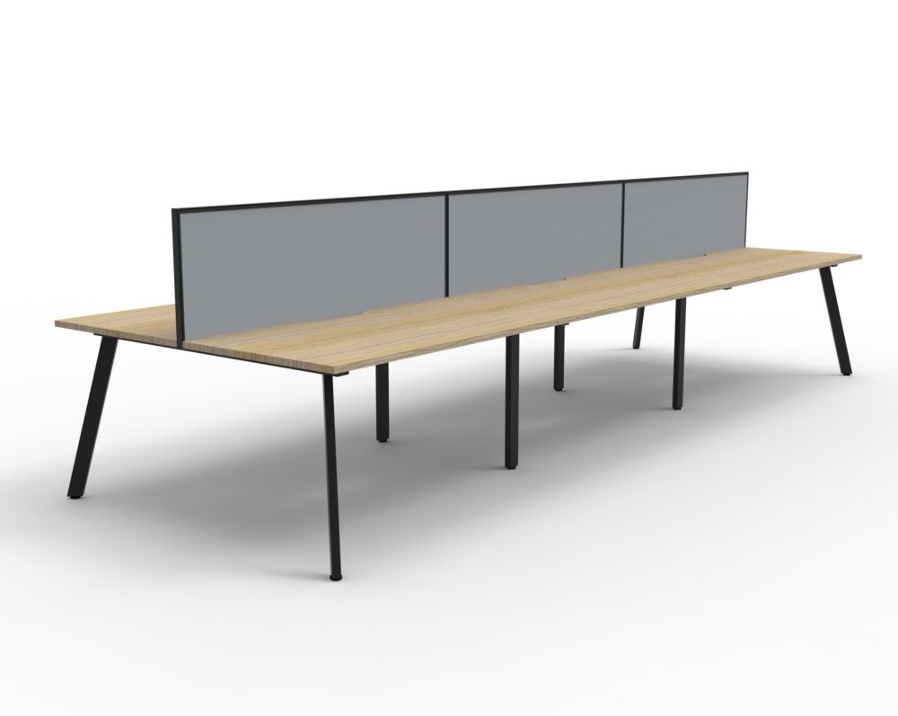 RL Eternity Double Sided Workstation With SHUSH30 Screen