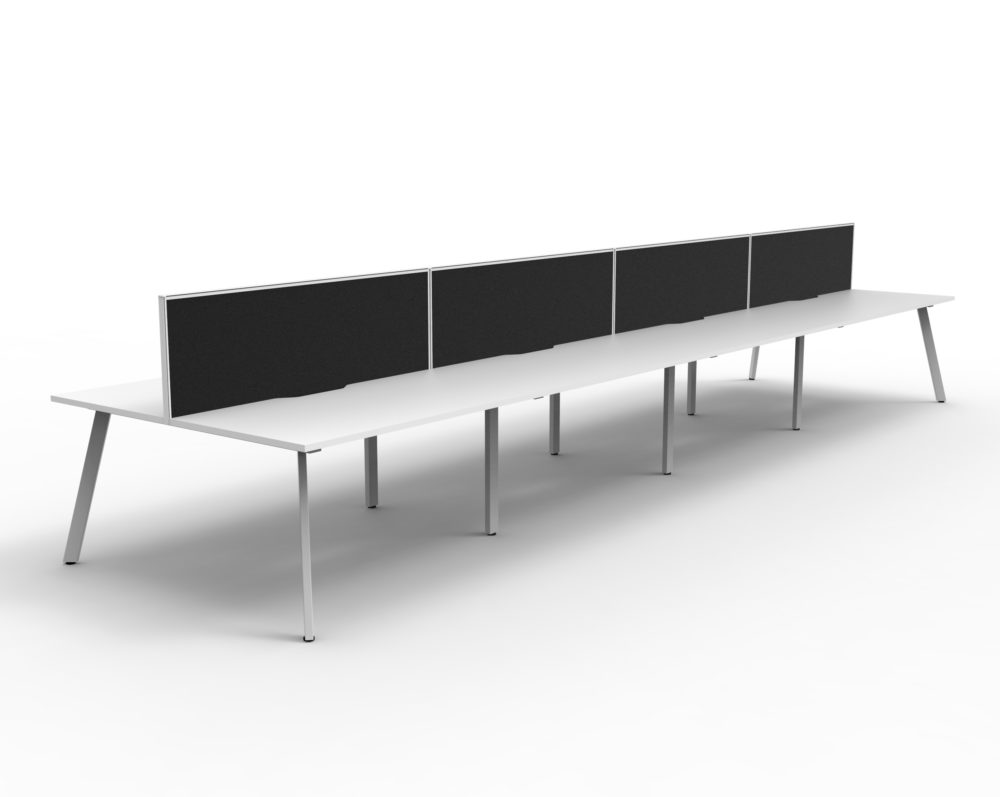 RL Eternity Double Sided Workstation With SHUSH30 Screen