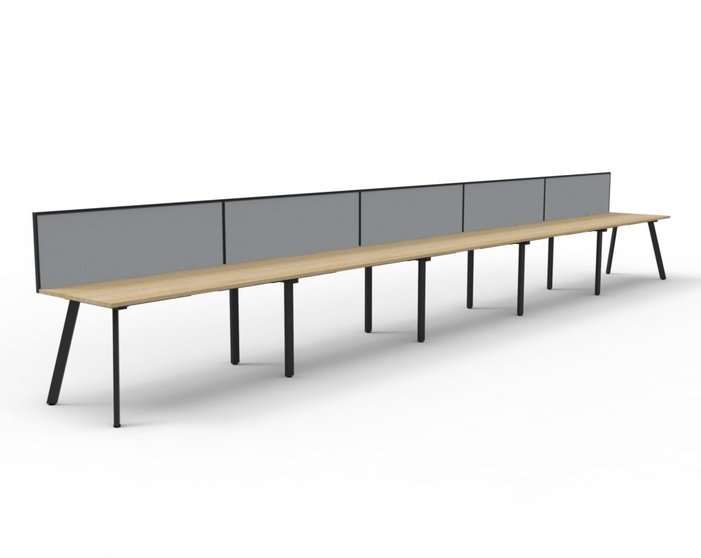 RL Eternity Single Sided Workstation with SHUSH30 Screen