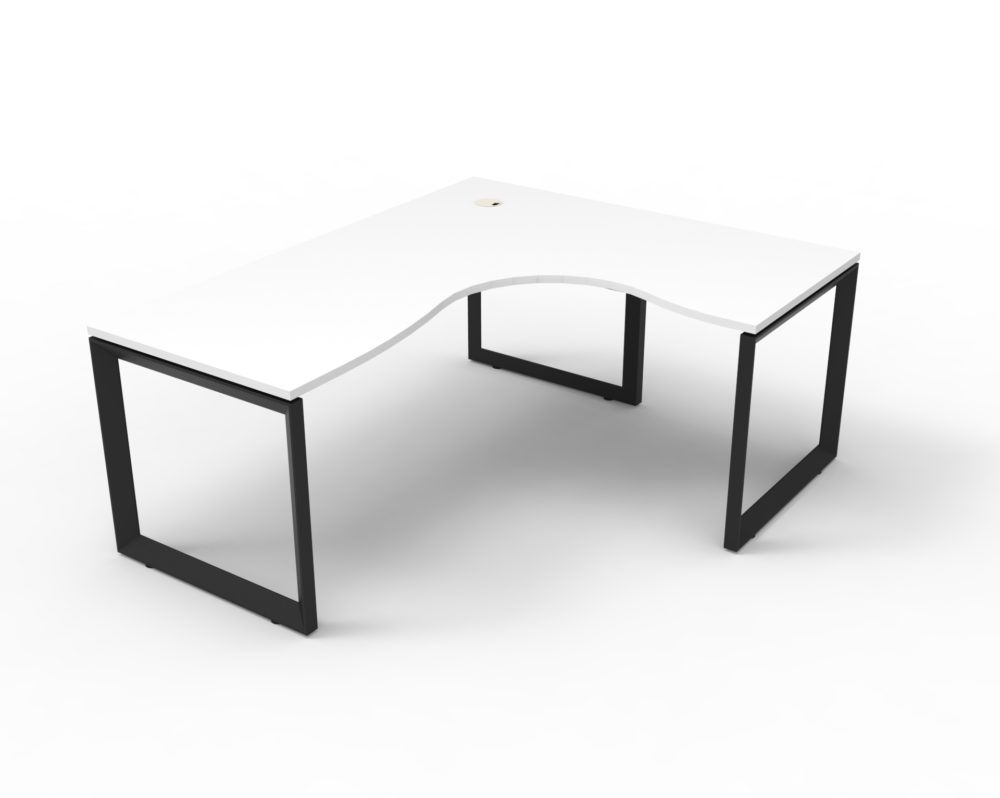 RL Infinity Loop Leg Corner Desk