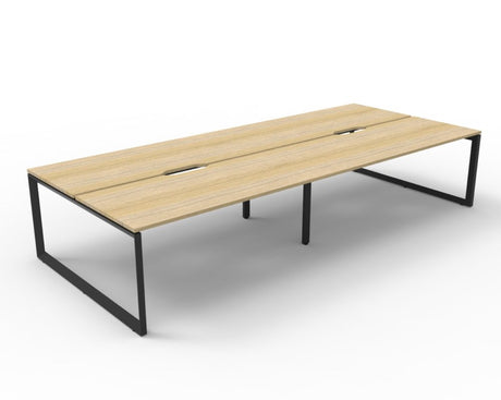 RL Infinity Loop Leg Double Sided Workstation