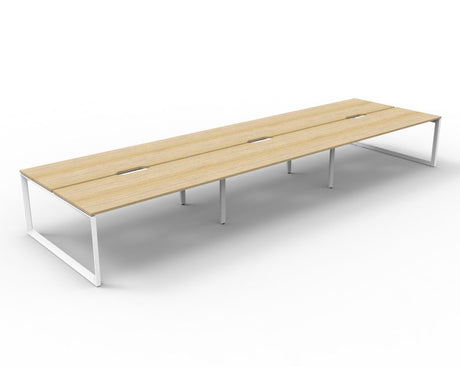 RL Infinity Loop Leg Double Sided Workstation