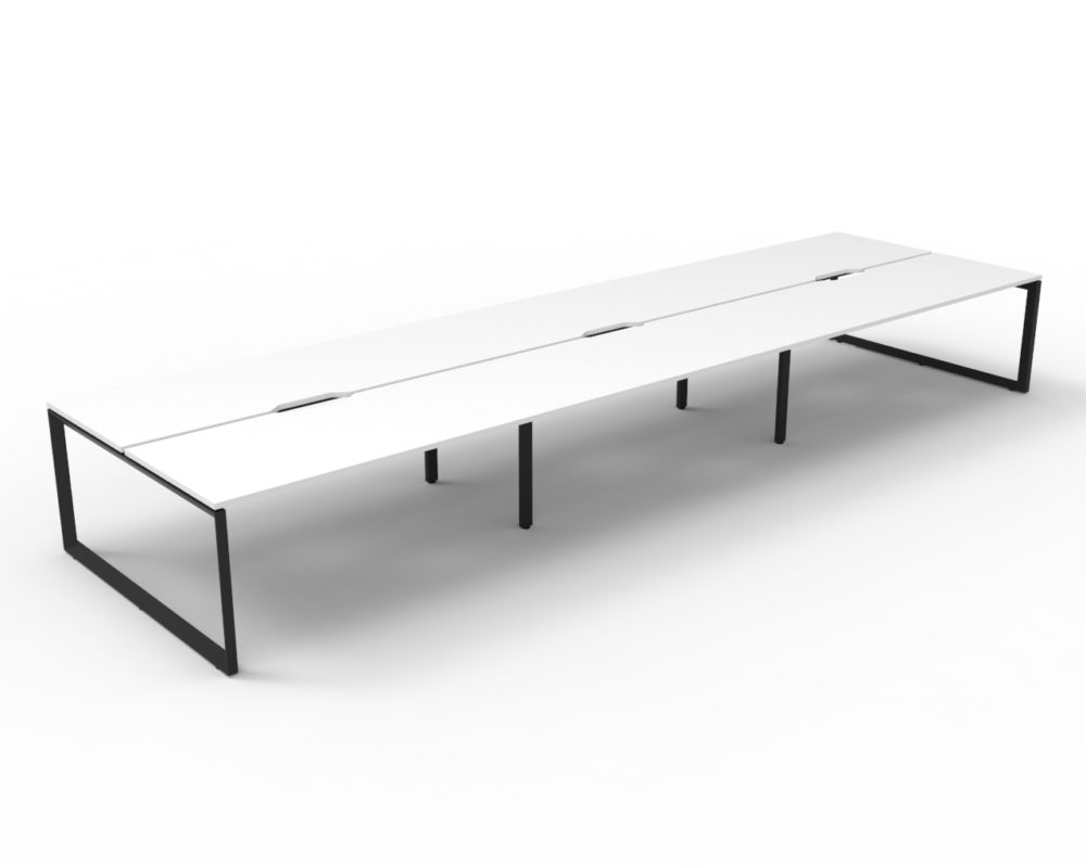 RL Infinity Loop Leg Double Sided Workstation