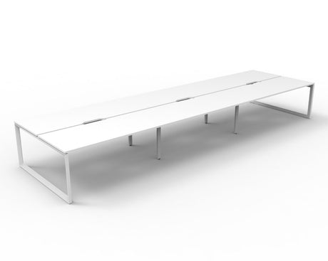 RL Infinity Loop Leg Double Sided Workstation