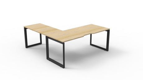 RL Infinity Loop Leg Desk with Return