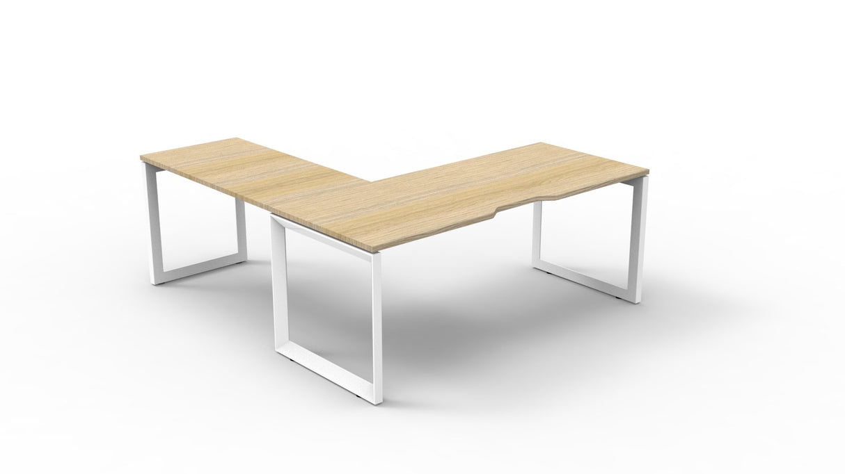 RL Infinity Loop Leg Desk with Return