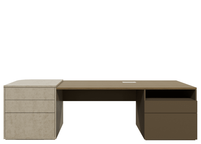 DD Danni 1 Door 1 Drawer Executive Desk