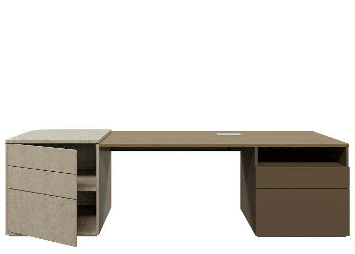 DD Danni 1 Door 1 Drawer Executive Desk