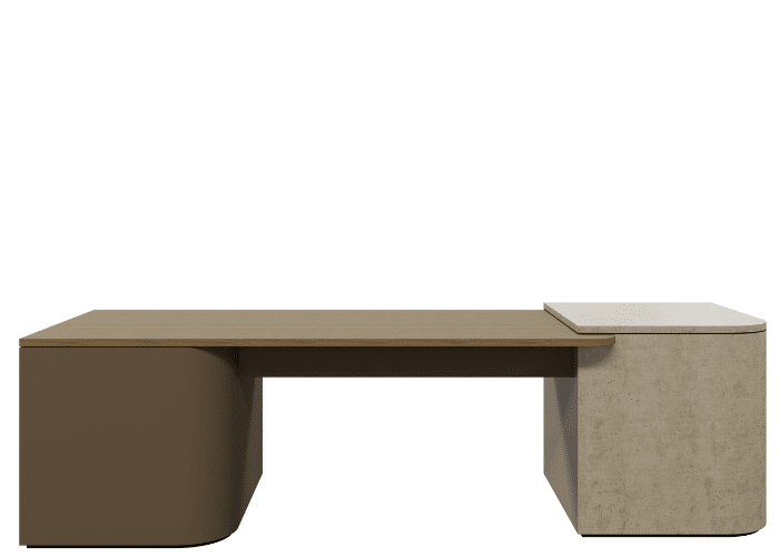 DD Danni 1 Door 1 Drawer Executive Desk