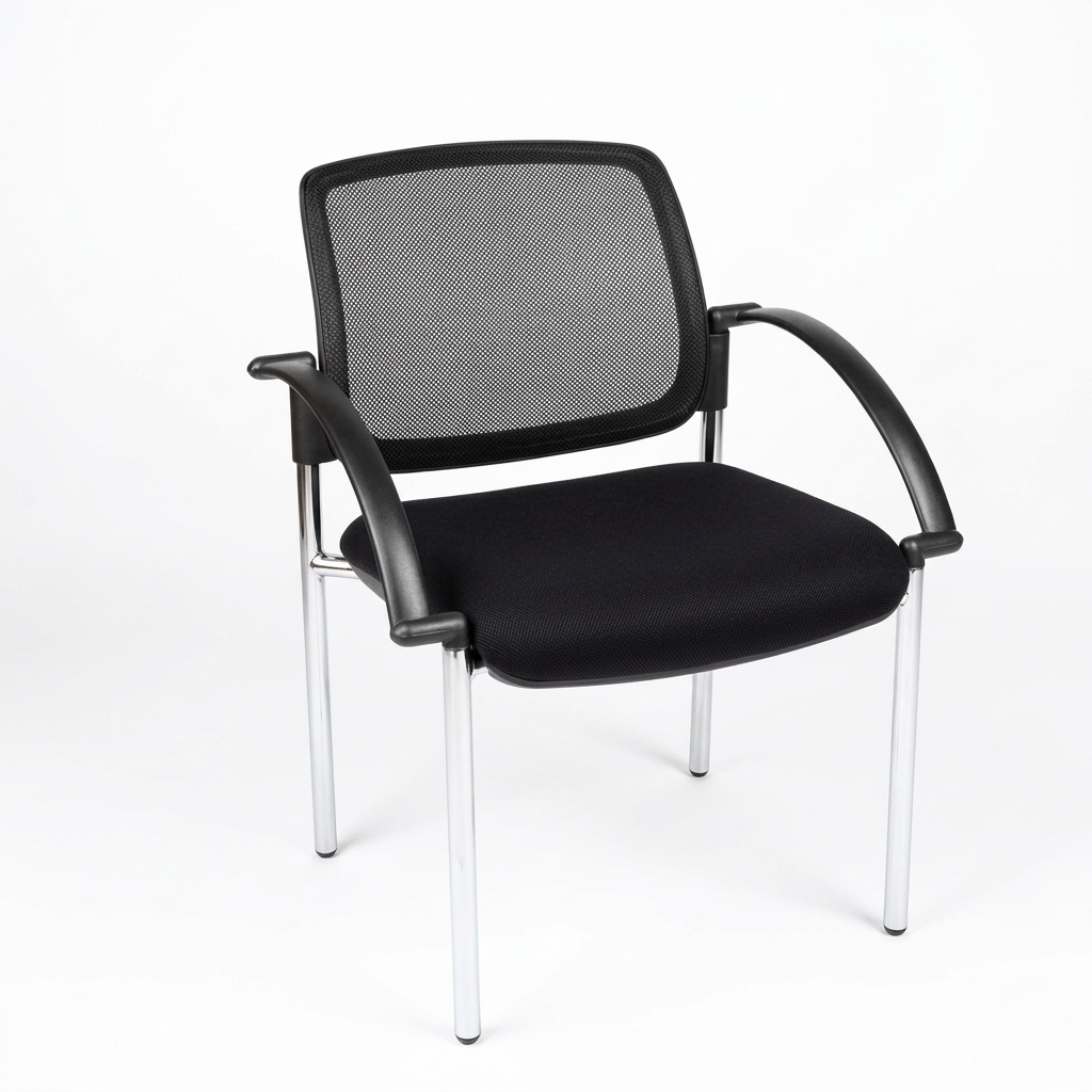 MA Dino 60 Fabric or Vinyl Upholstered 4 Leg Visitor Armchair