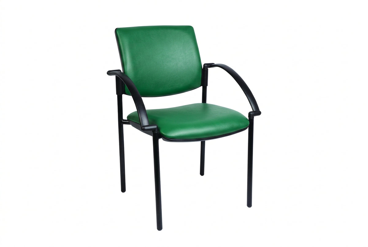 MA Dino 40 Fabric or Vinyl Upholstered 4 Leg Visitor Armchair