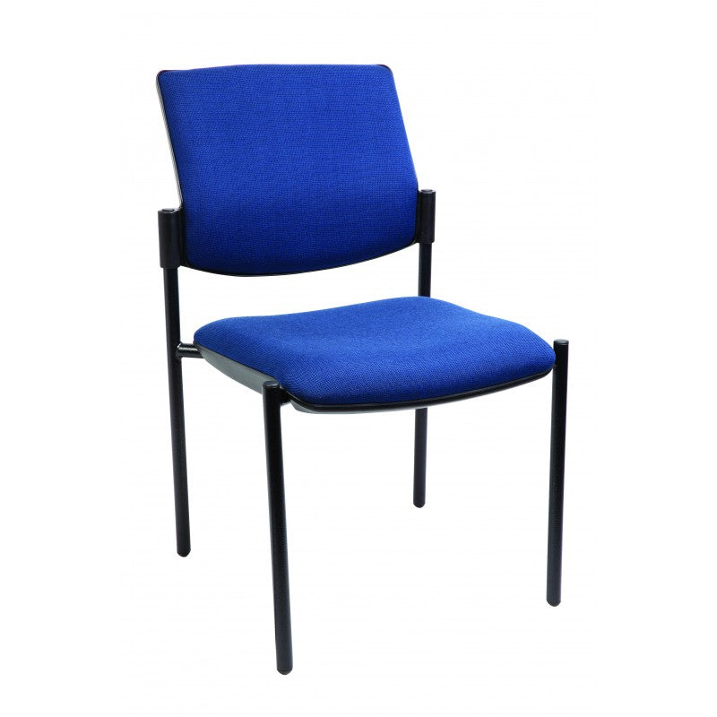 MA Dyno 40 Fabric Upholstered Stackable 4 Leg Side Chair