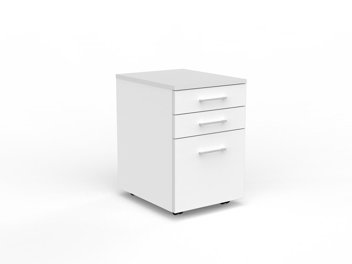 OL AltoSystem Mobile Pedestal with 2-Drawer & File Unit