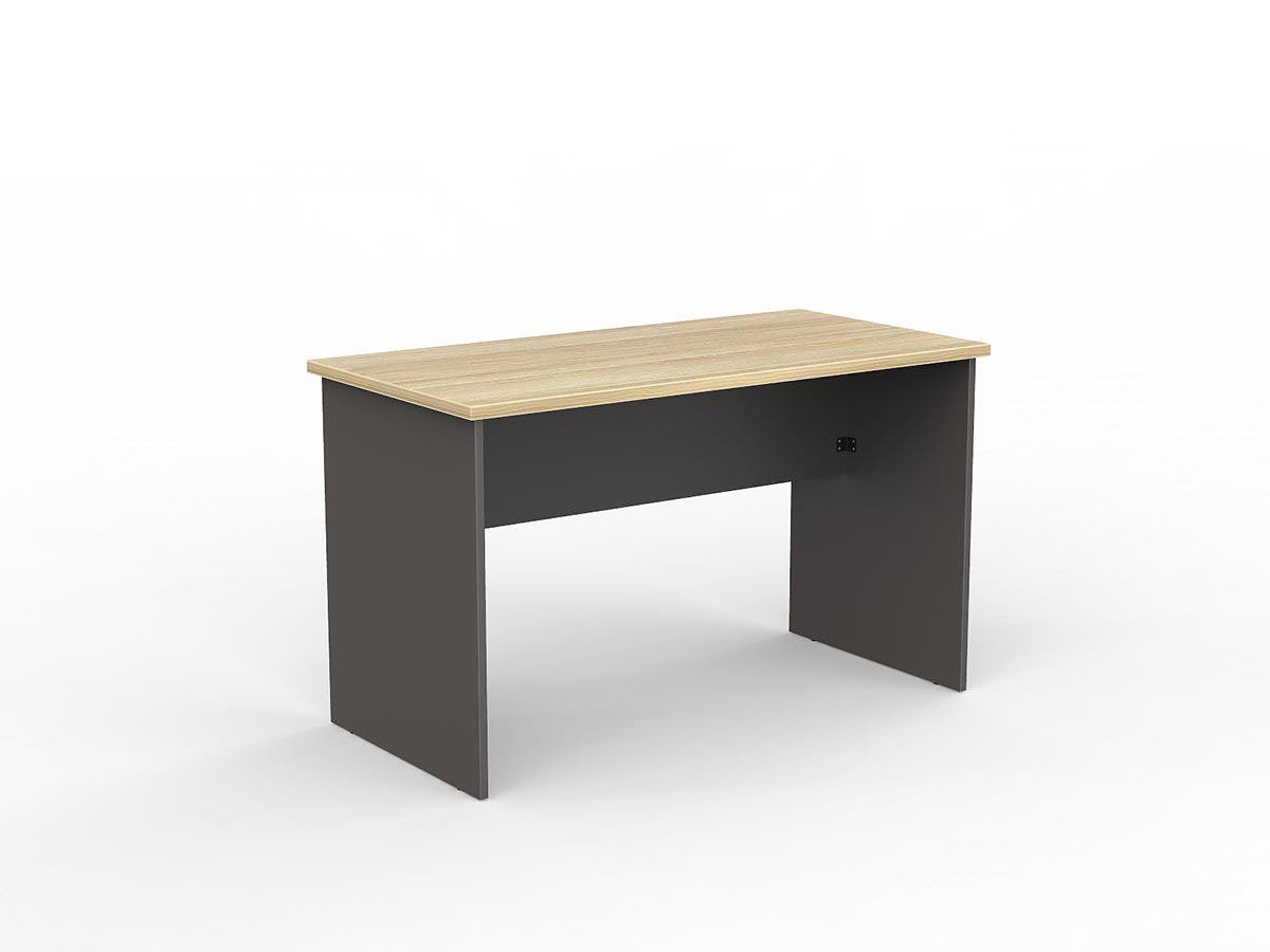 OL AltoSystem Straightline Desk – Oak