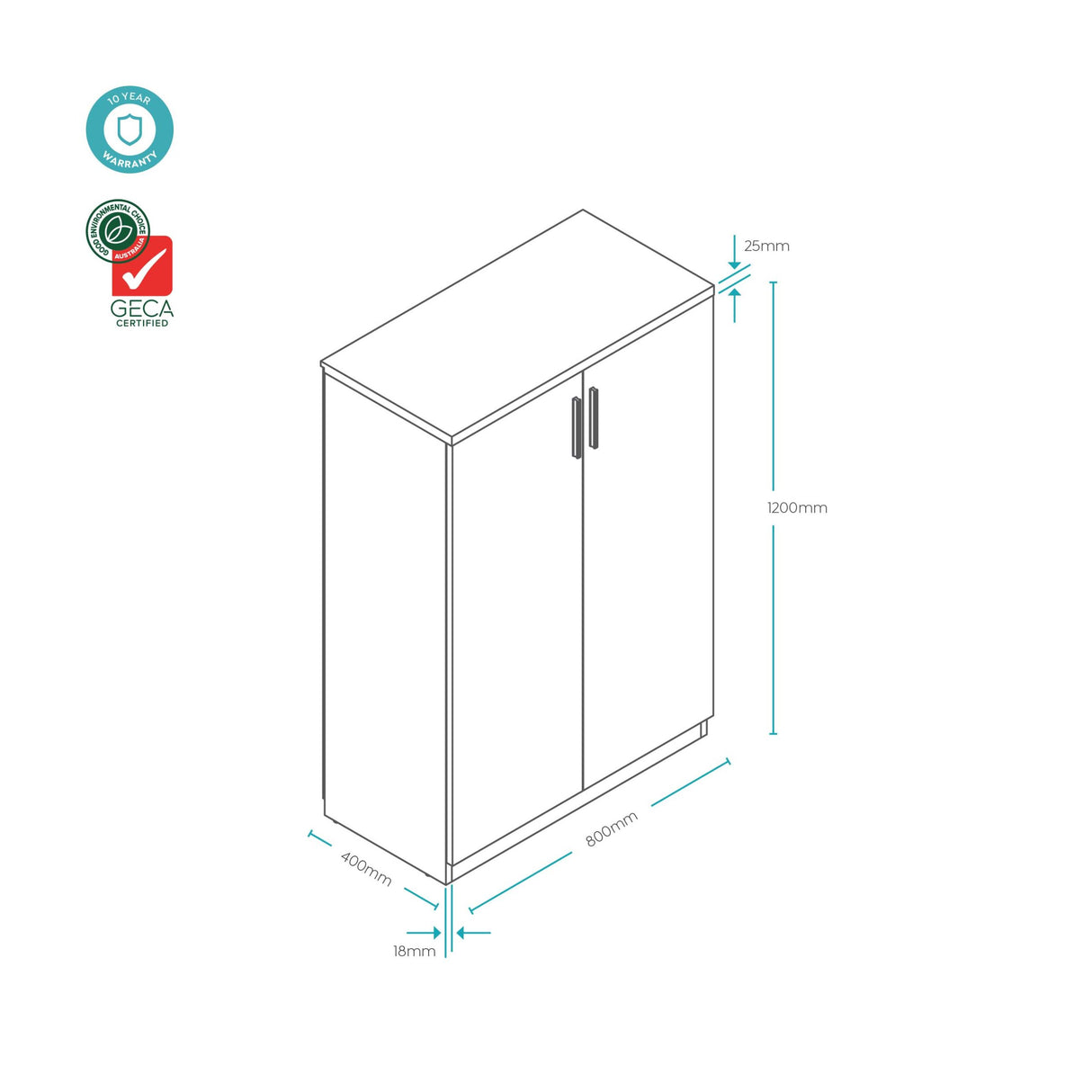 OL Axis Cupboard Storage Cabinet