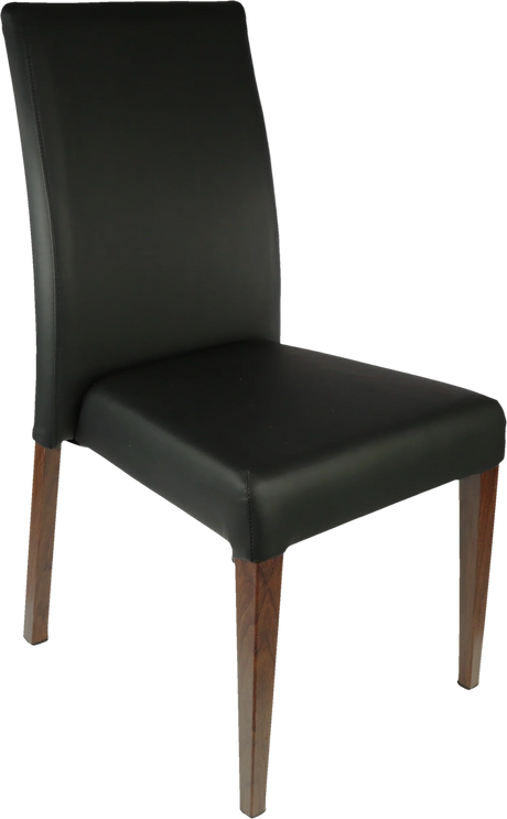 FL London Vinyl Upholstered Hospitality Stackable Dining Chair