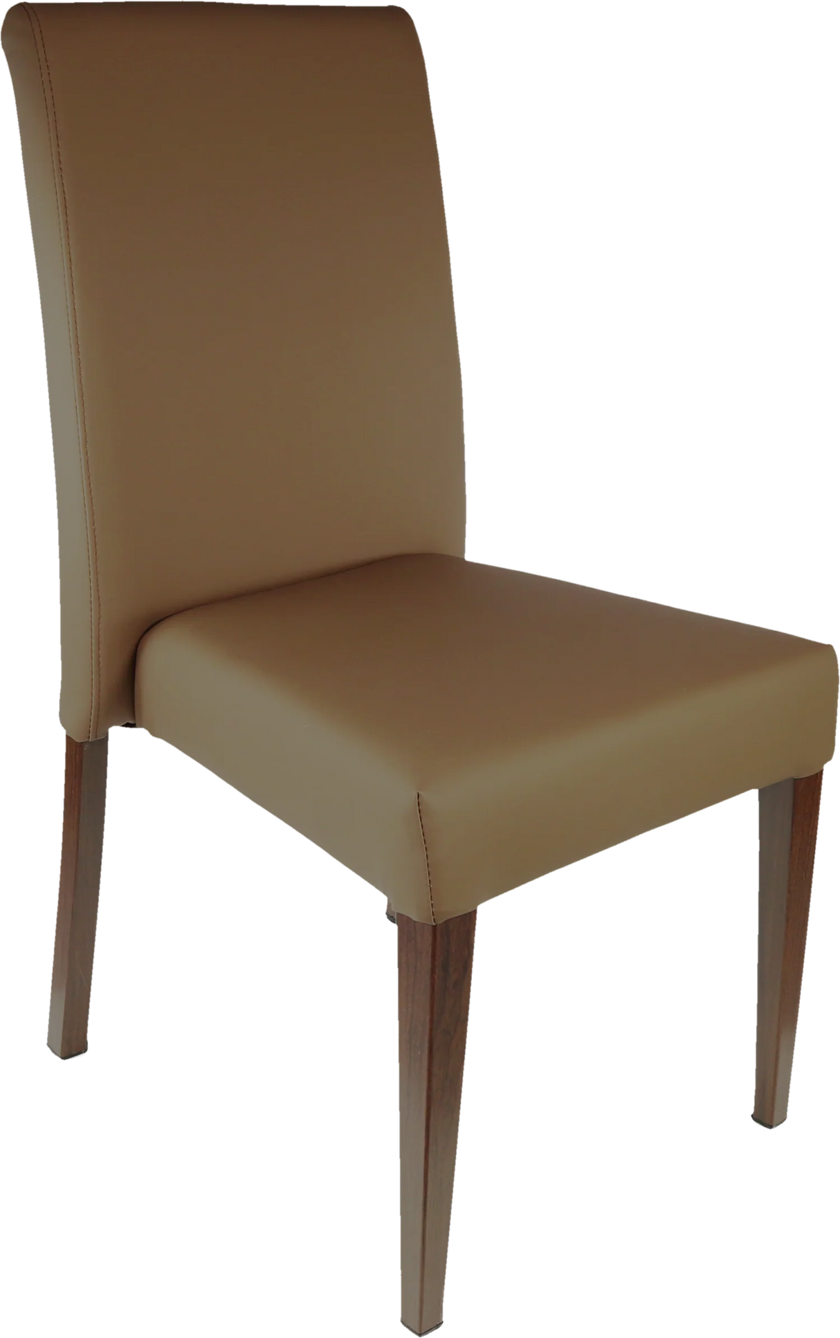 FL London Vinyl Upholstered Hospitality Stackable Dining Chair