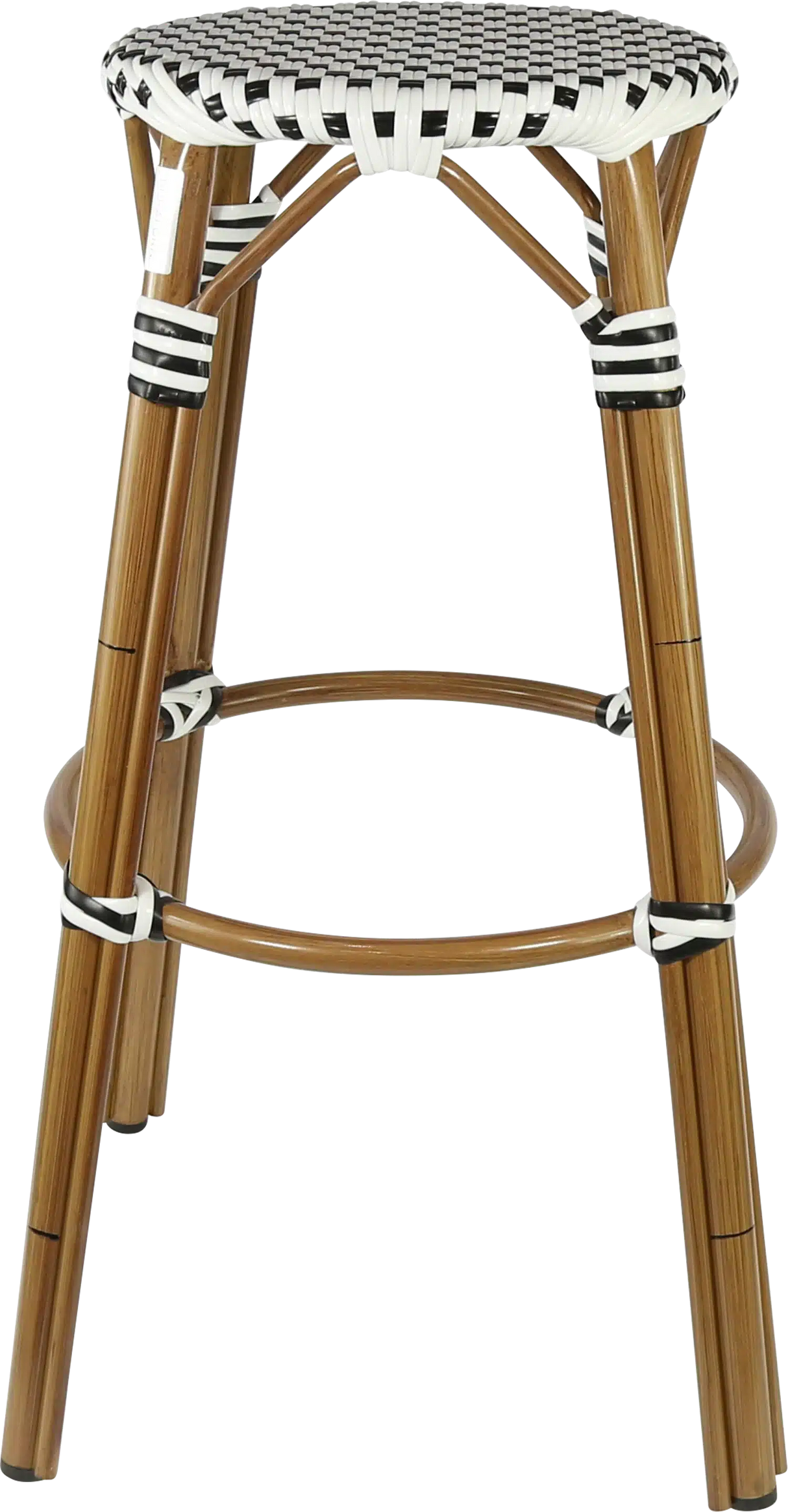 FL Eiffel Aluminium Framed PE Wicker Hospitality Outdoor Barstool
