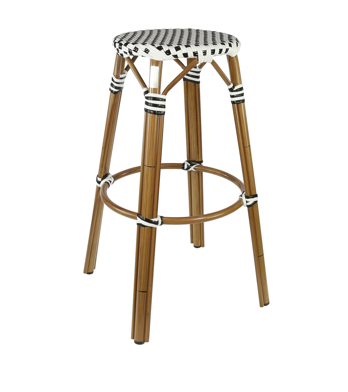 FL Eiffel Aluminium Framed PE Wicker Hospitality Outdoor Barstool