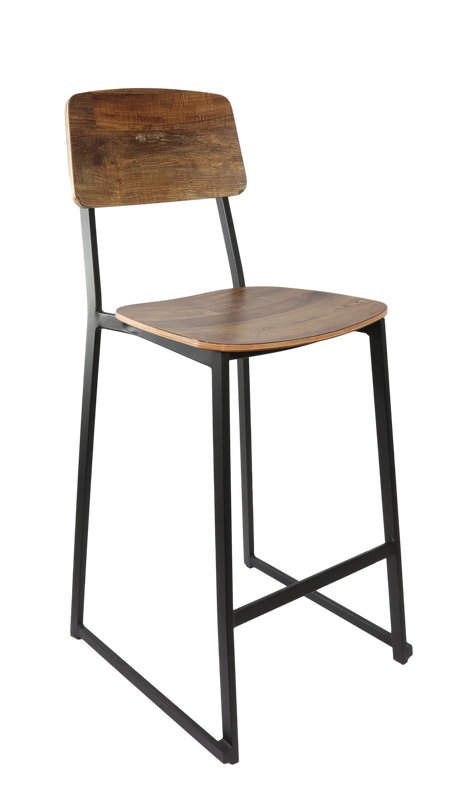 FL Durafurn Denver Plywood Seat Hospitality Bar Stool