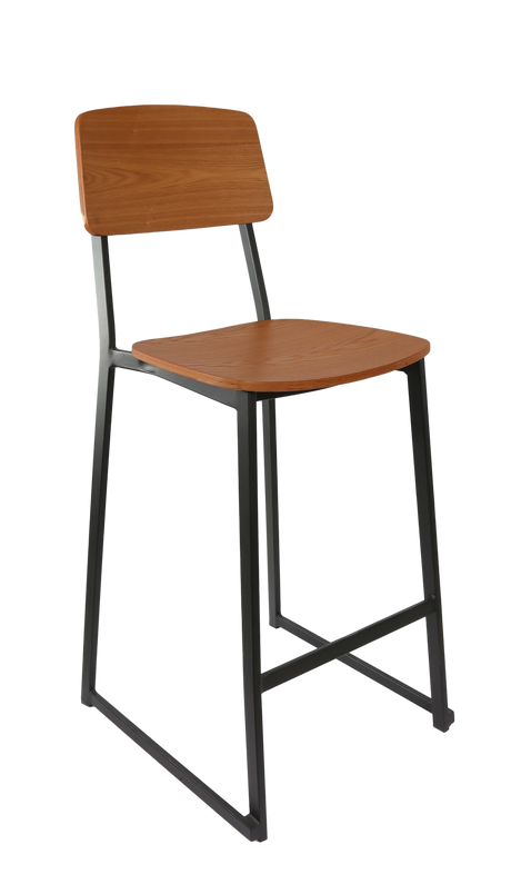 FL Durafurn Denver Plywood Seat Hospitality Bar Stool