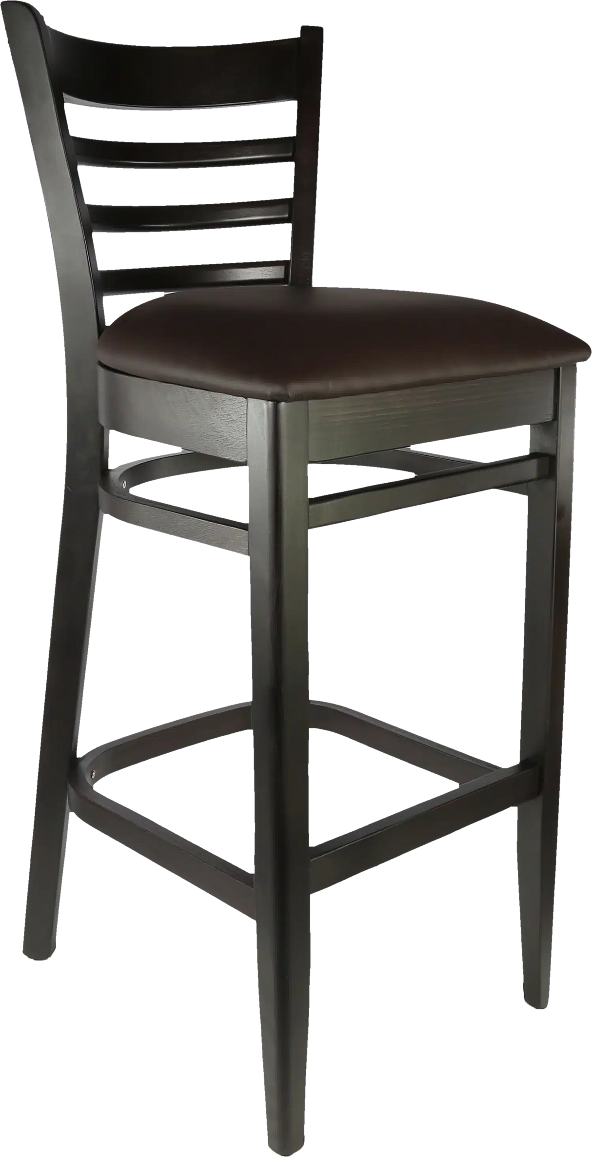 FL Florence Timber Frame Vinyl Seat Hospitality Bar Stool