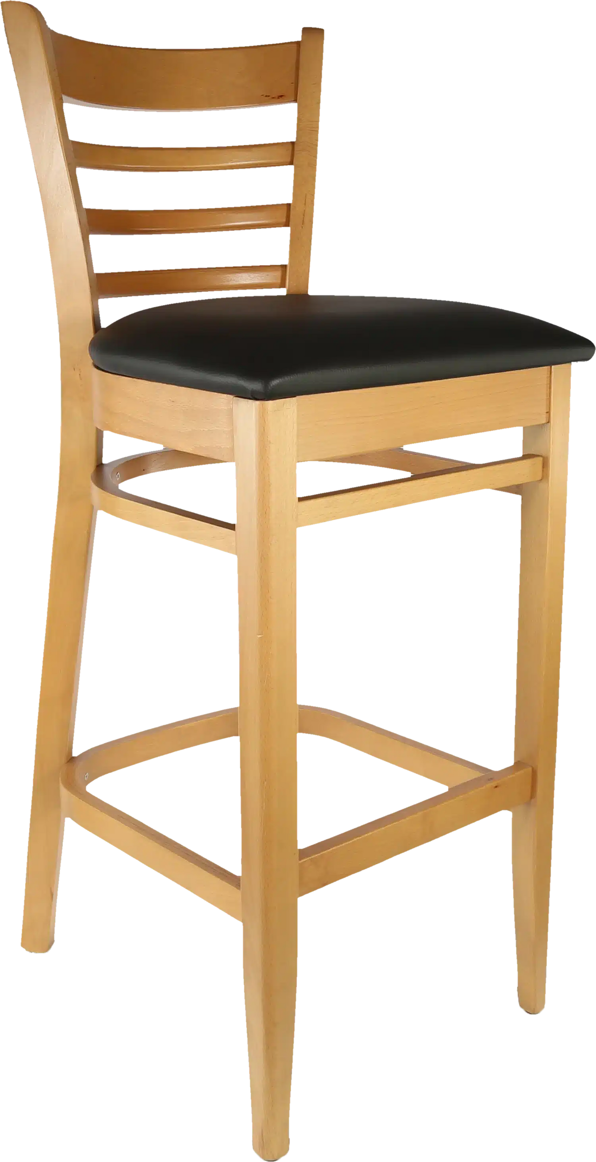 FL Florence Timber Frame Vinyl Seat Hospitality Bar Stool