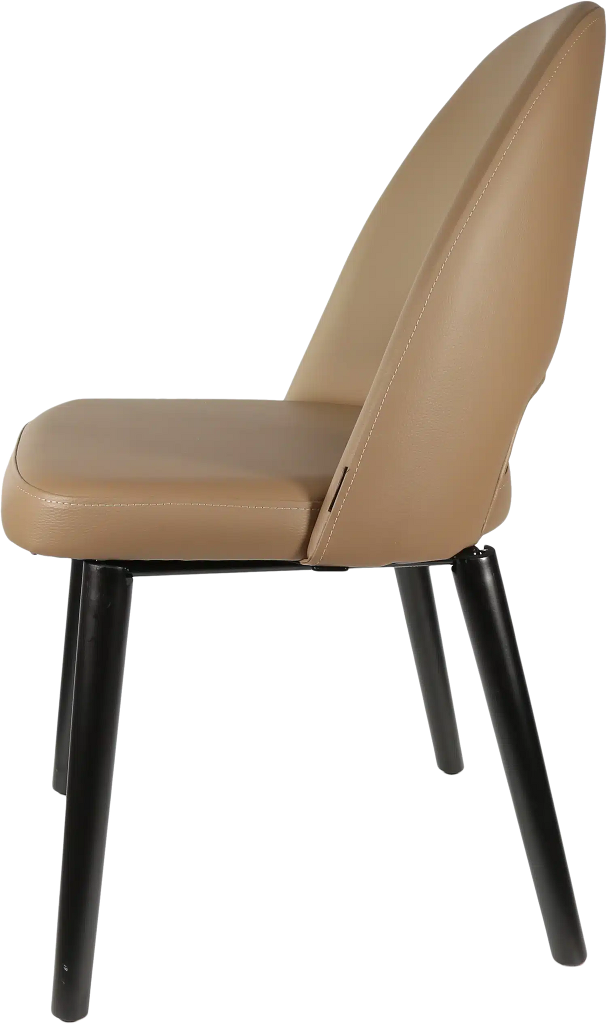 FL Semifreddo Vinyl Upholstered Timber Legs Hospitality Chair