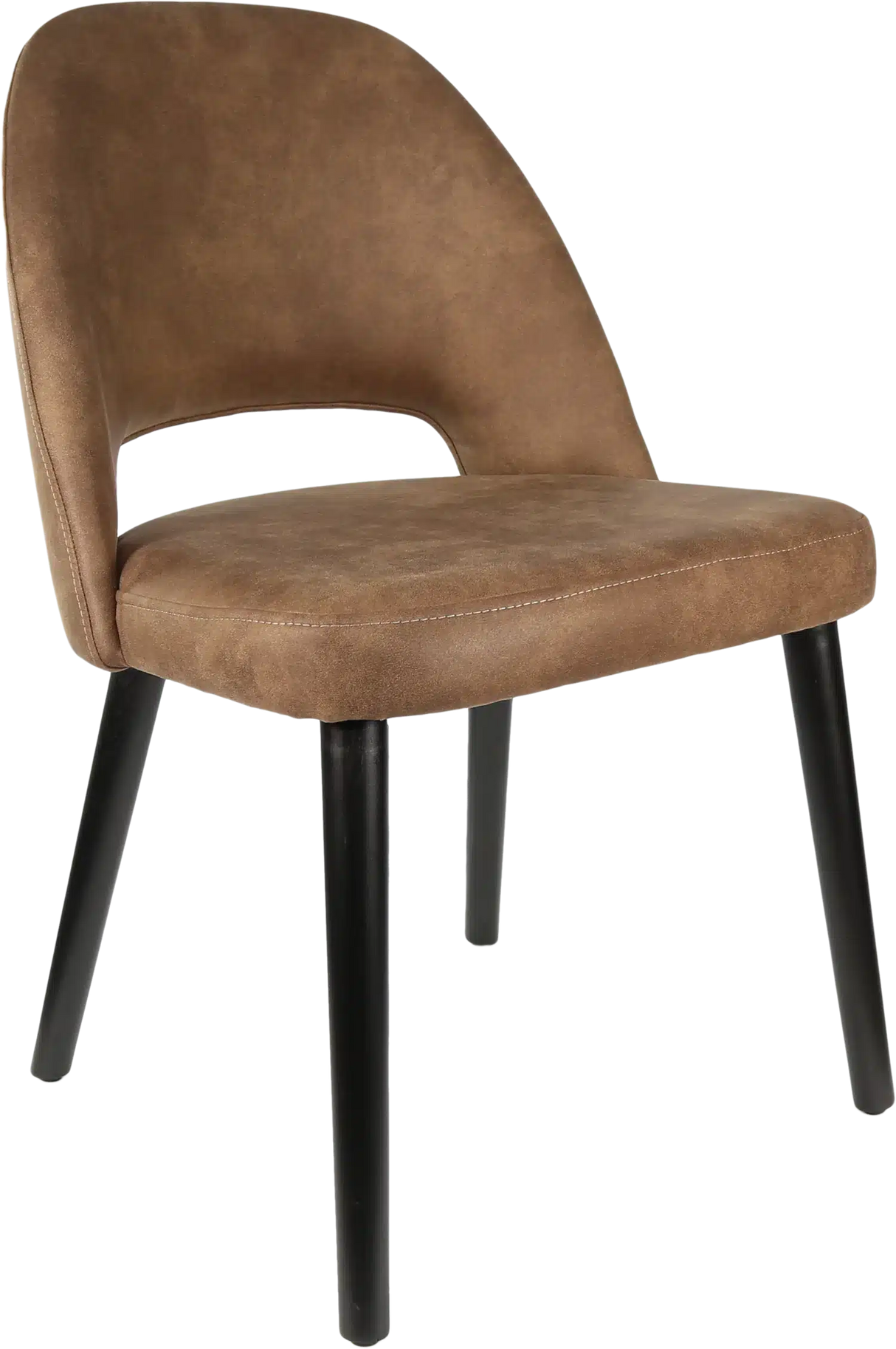 FL Semifreddo Premium Vinyl Upholstered Timber Legs Hospitality Chair