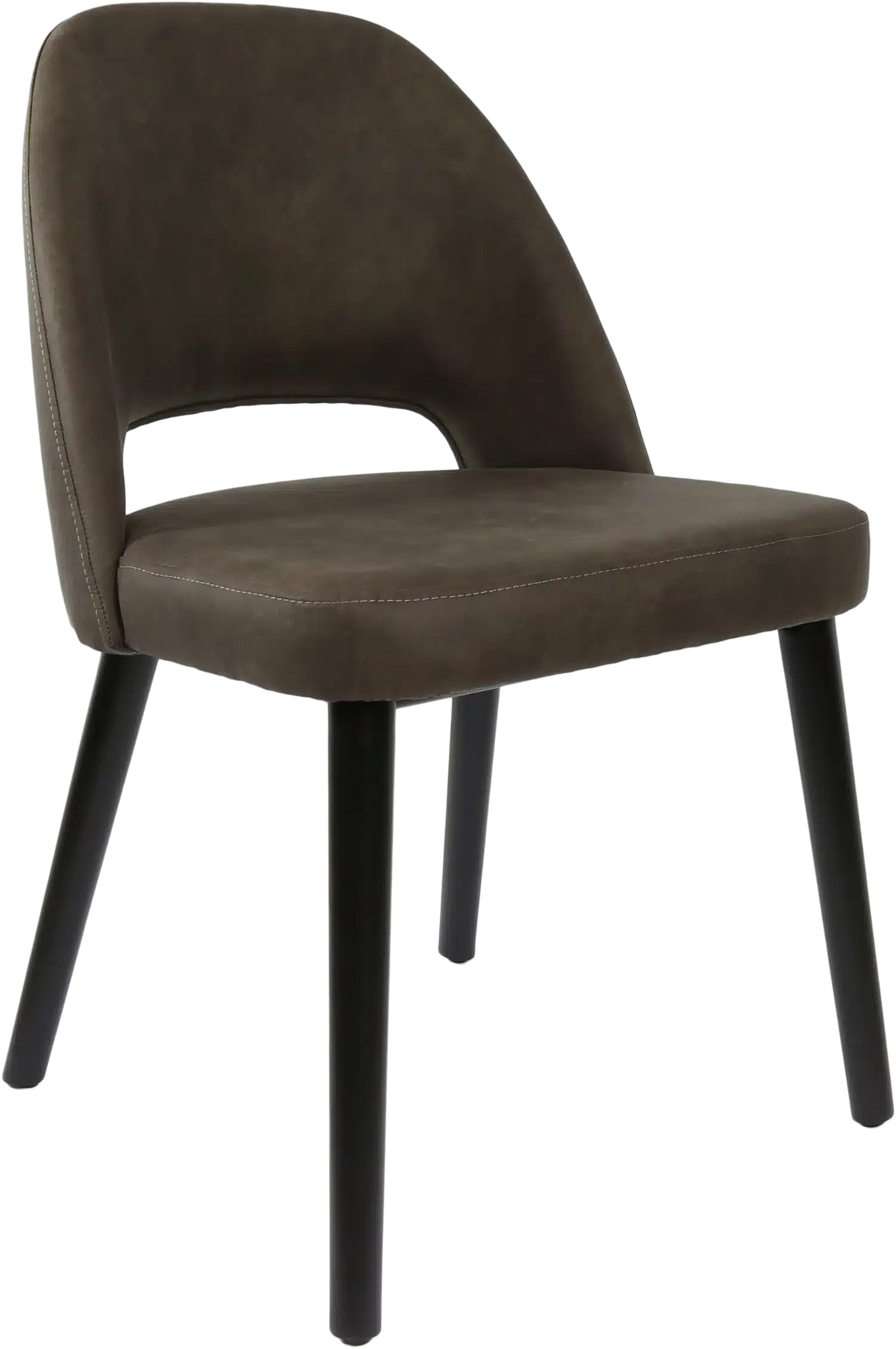 FL Semifreddo Premium Vinyl Upholstered Timber Legs Hospitality Chair