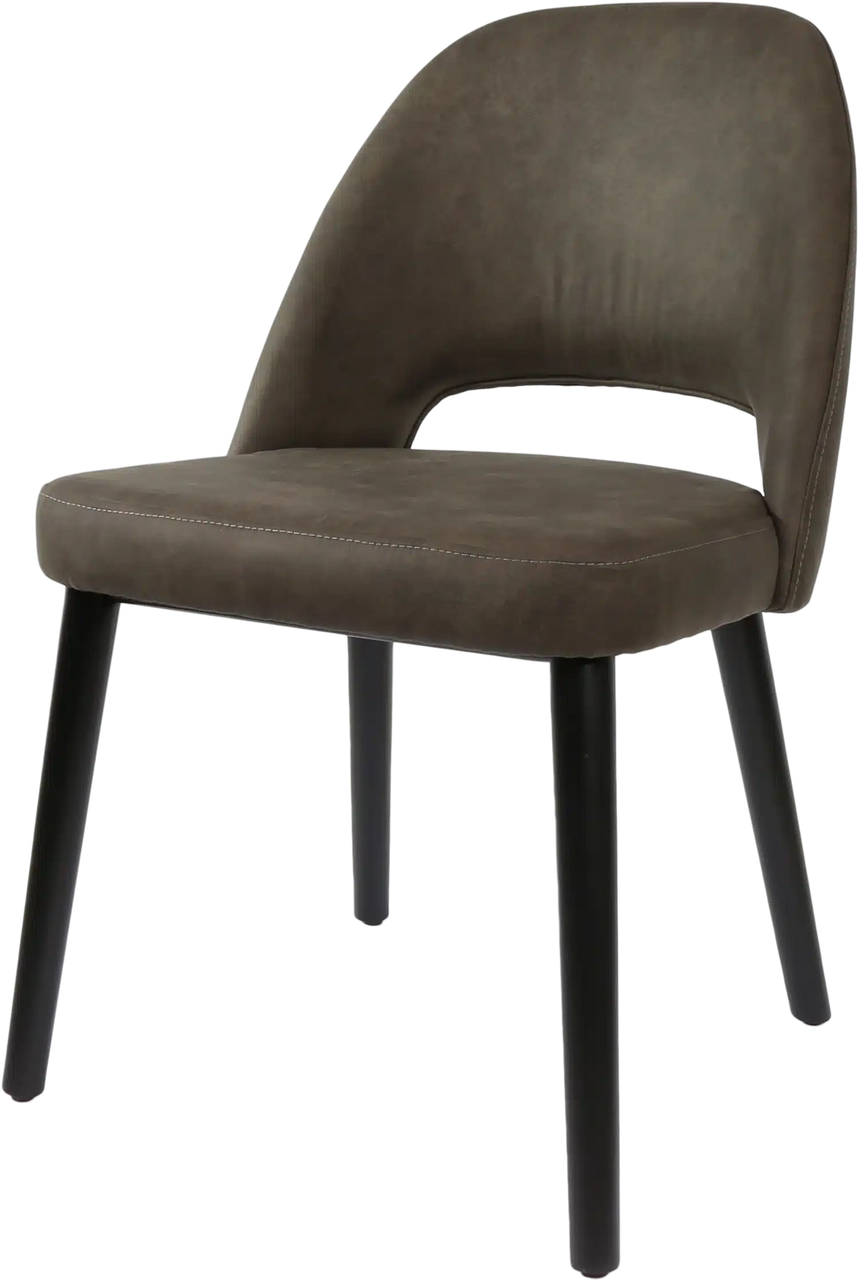 FL Semifreddo Premium Vinyl Upholstered Timber Legs Hospitality Chair