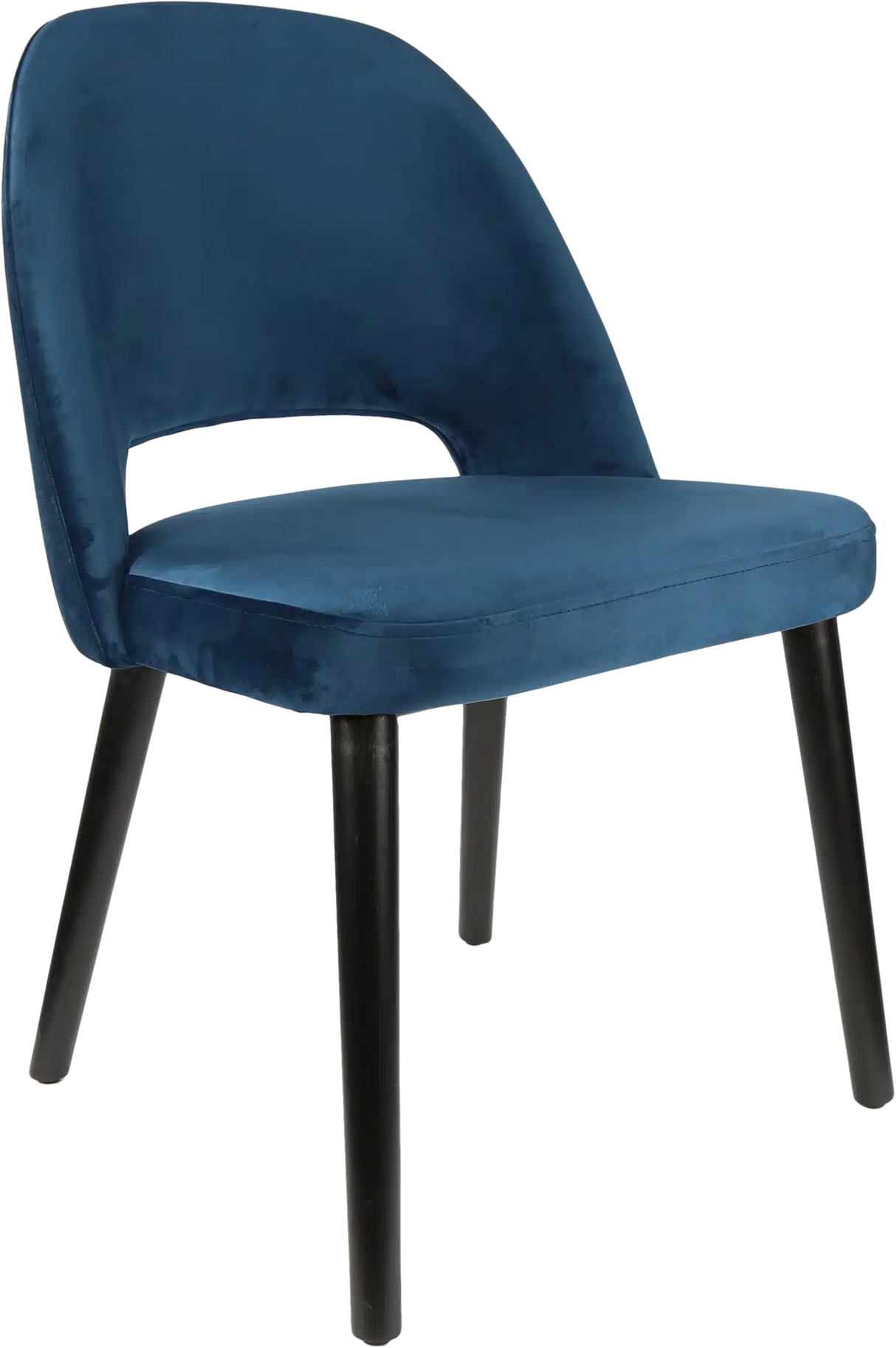 FL Semifreddo Velvet Upholstered Timber Legs Hospitality Chair