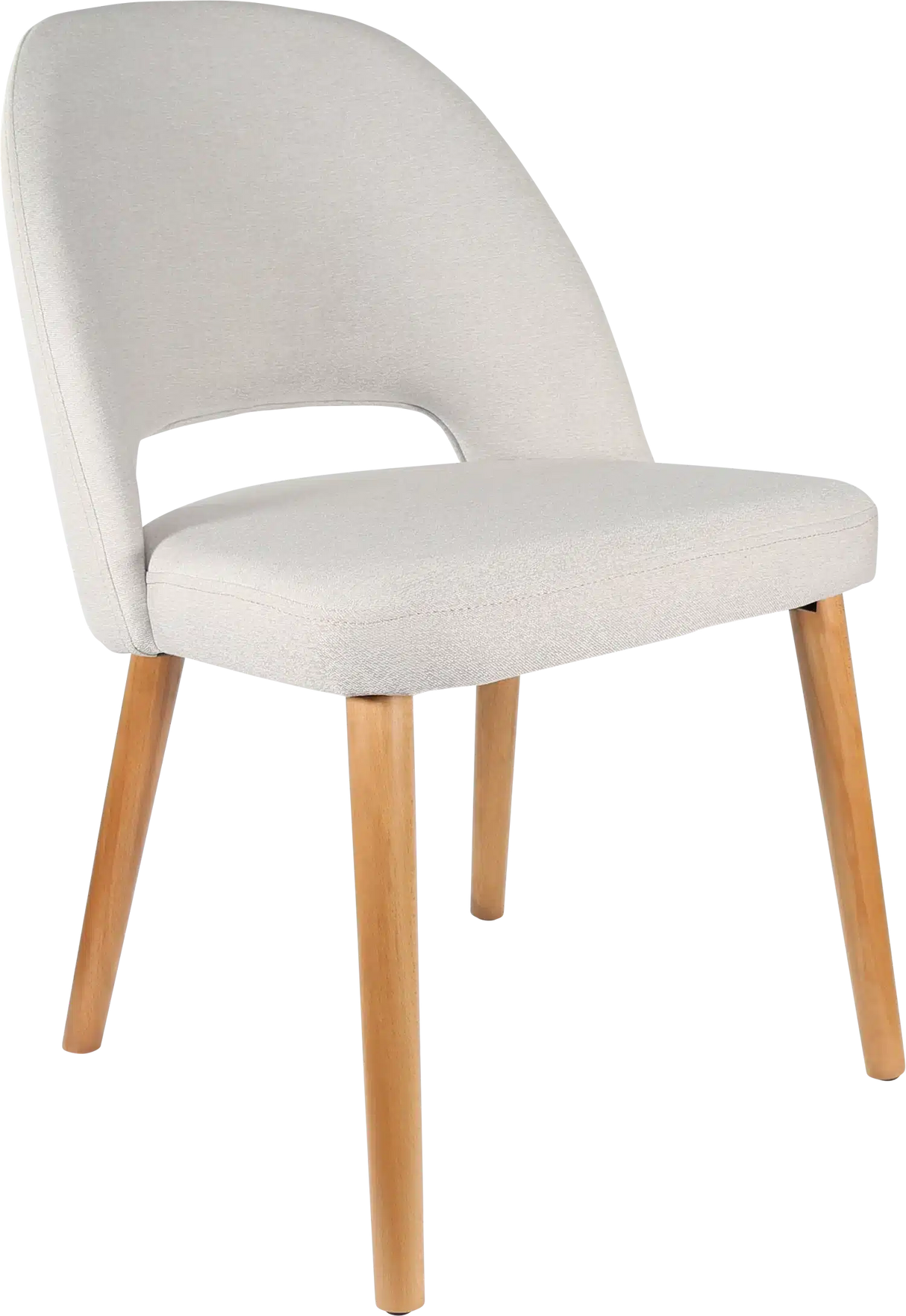 FL Semifreddo Fabric Upholstered Timber Legs Hospitality Chair