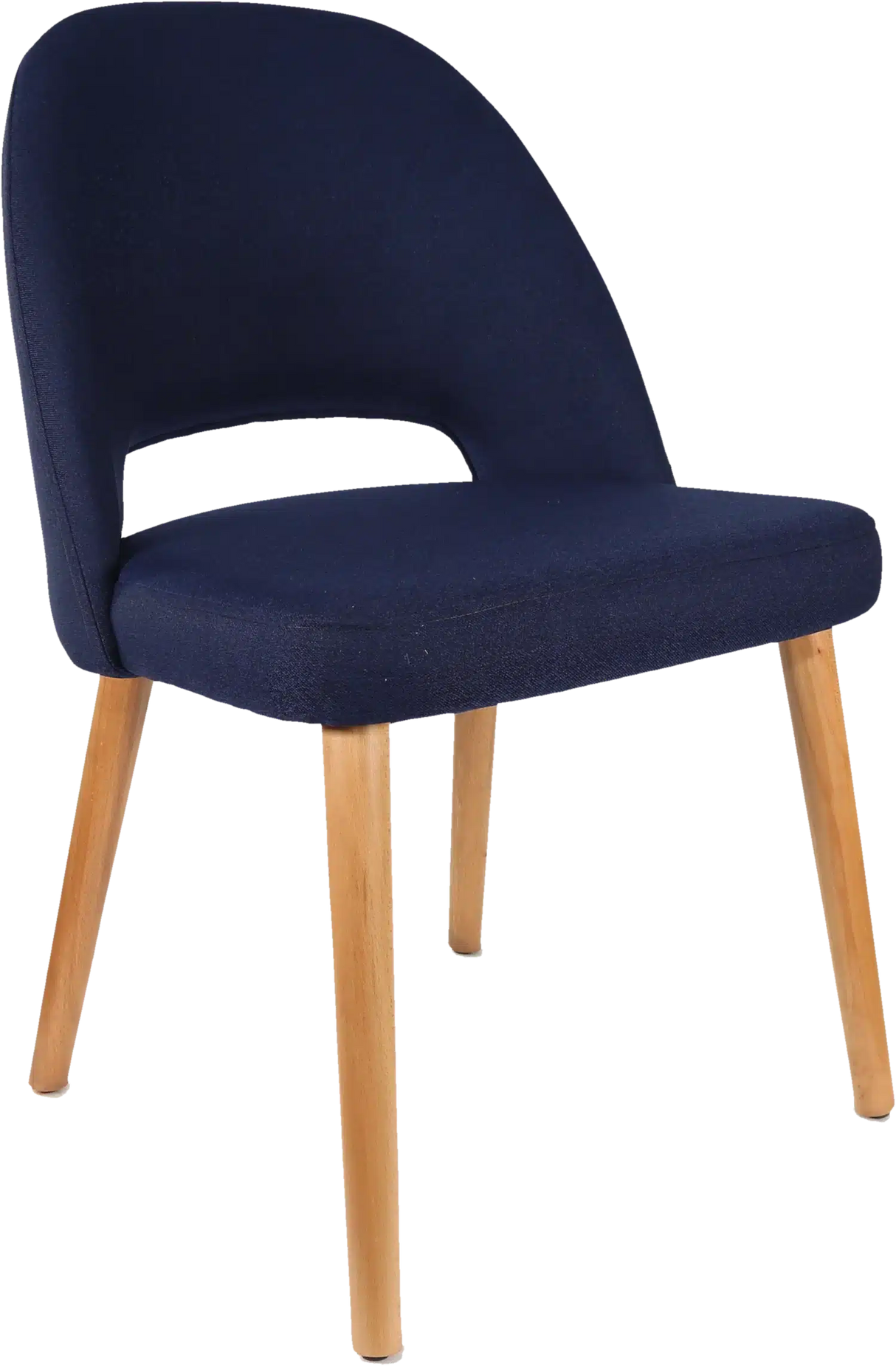 FL Semifreddo Fabric Upholstered Timber Legs Hospitality Chair
