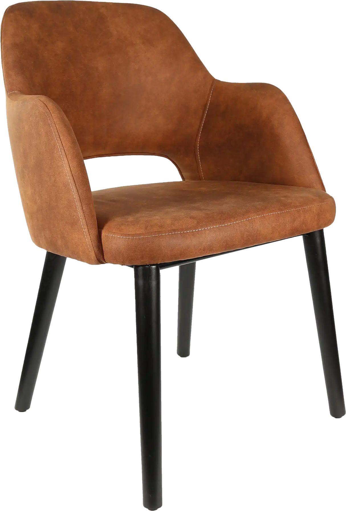 FL Sorbet Premium Vinyl Upholstered Timber Legs Hospitality Chair