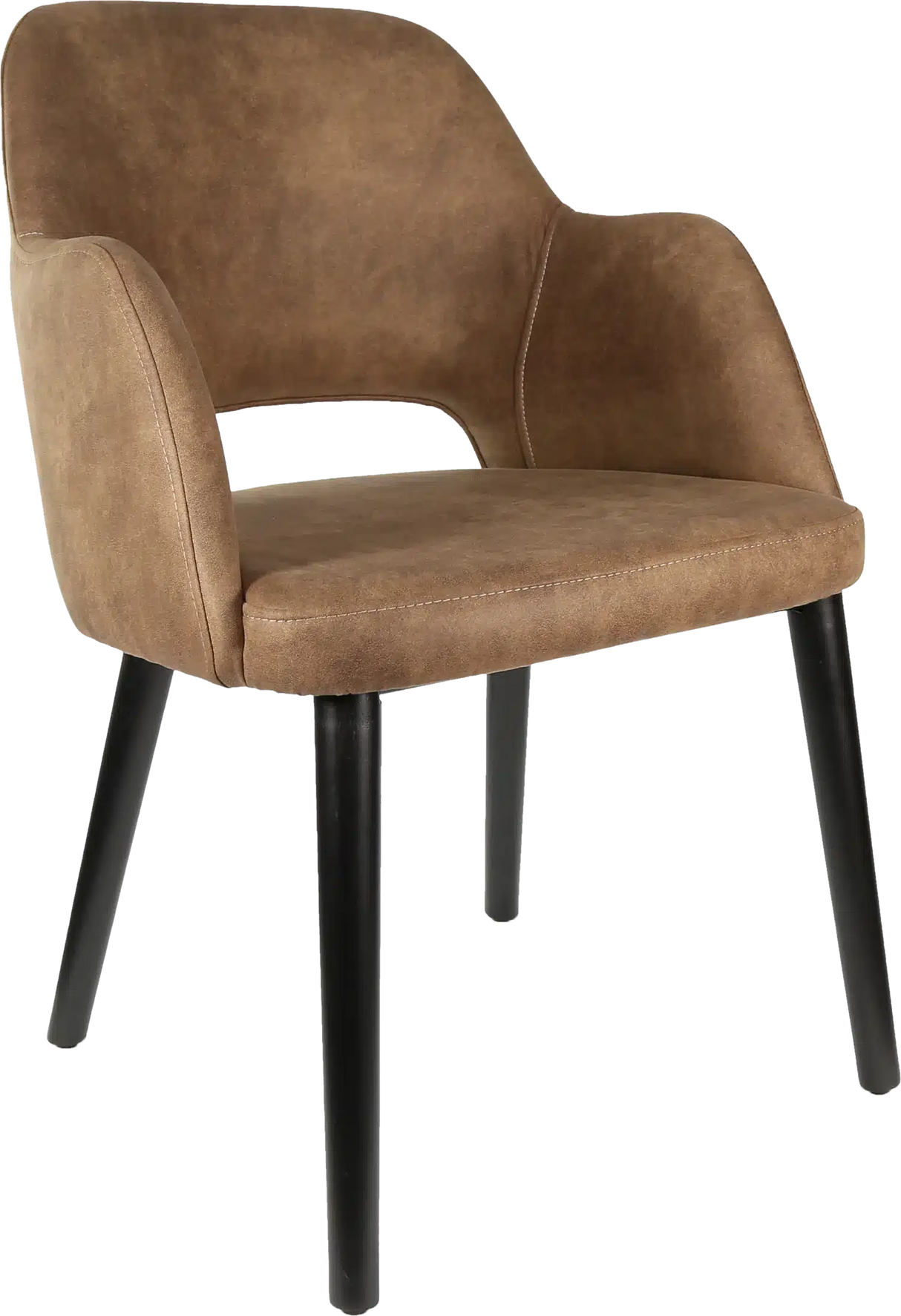 FL Sorbet Premium Vinyl Upholstered Timber Legs Hospitality Chair