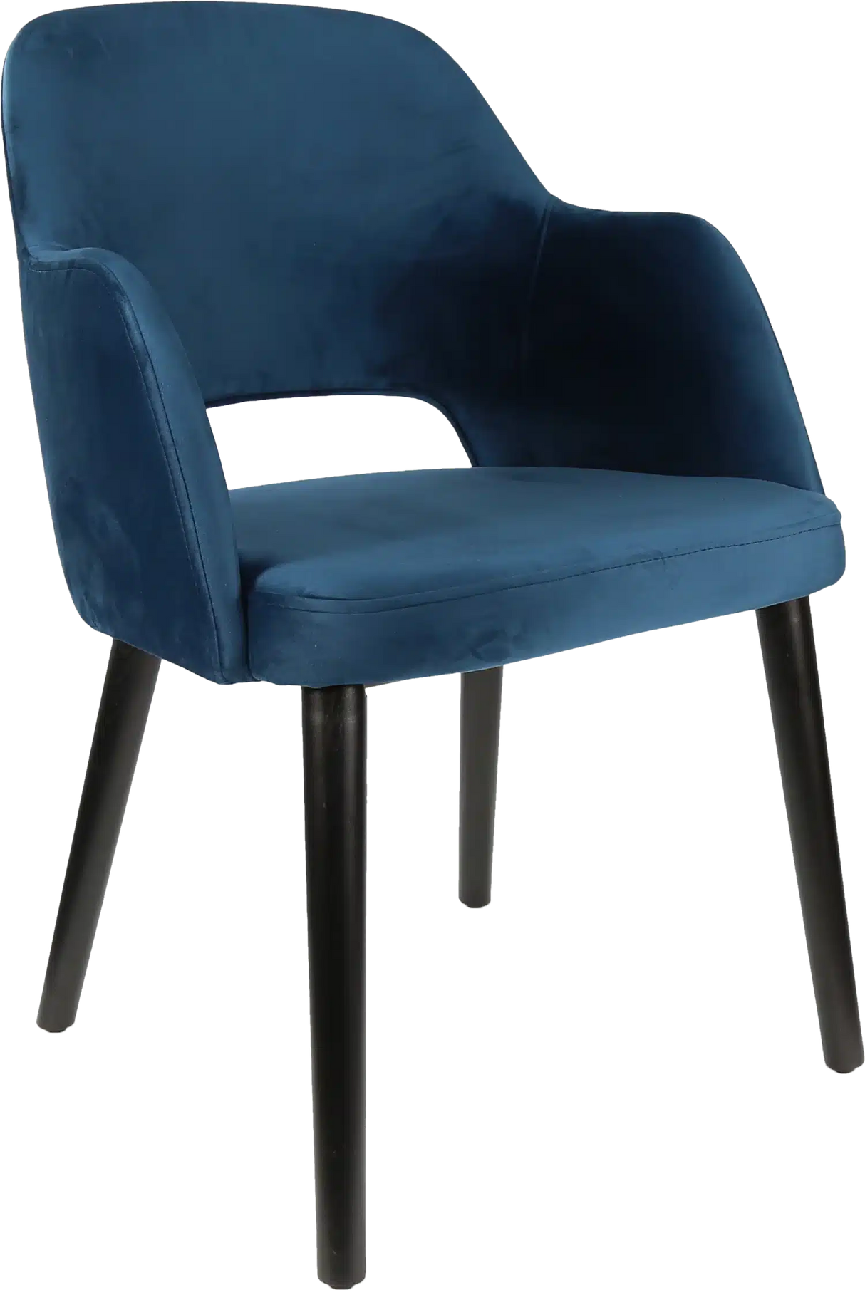 FL Sorbet Velvet Upholstered Timber Legs Hospitality Chair