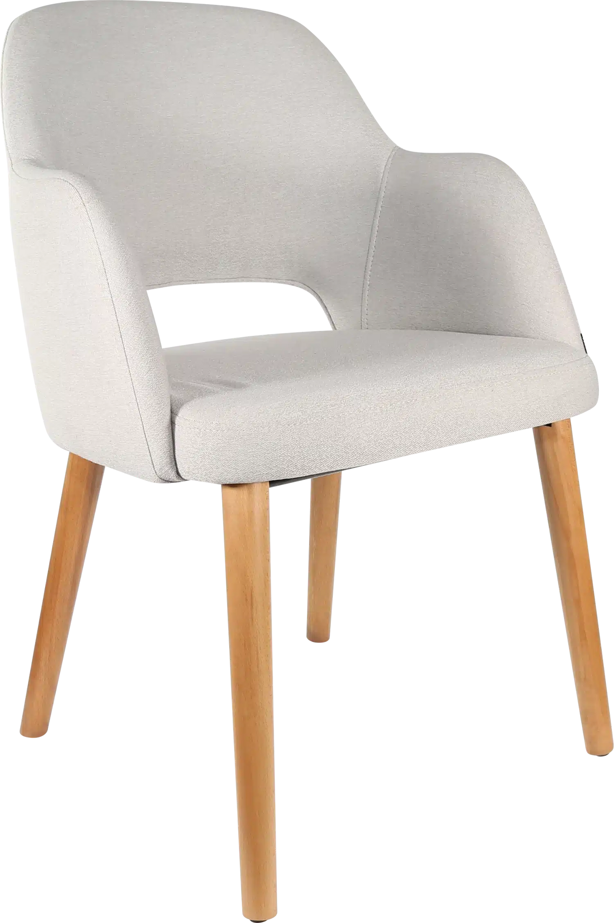 FL Sorbet Fabric Upholstered Timber Legs Hospitality Chair