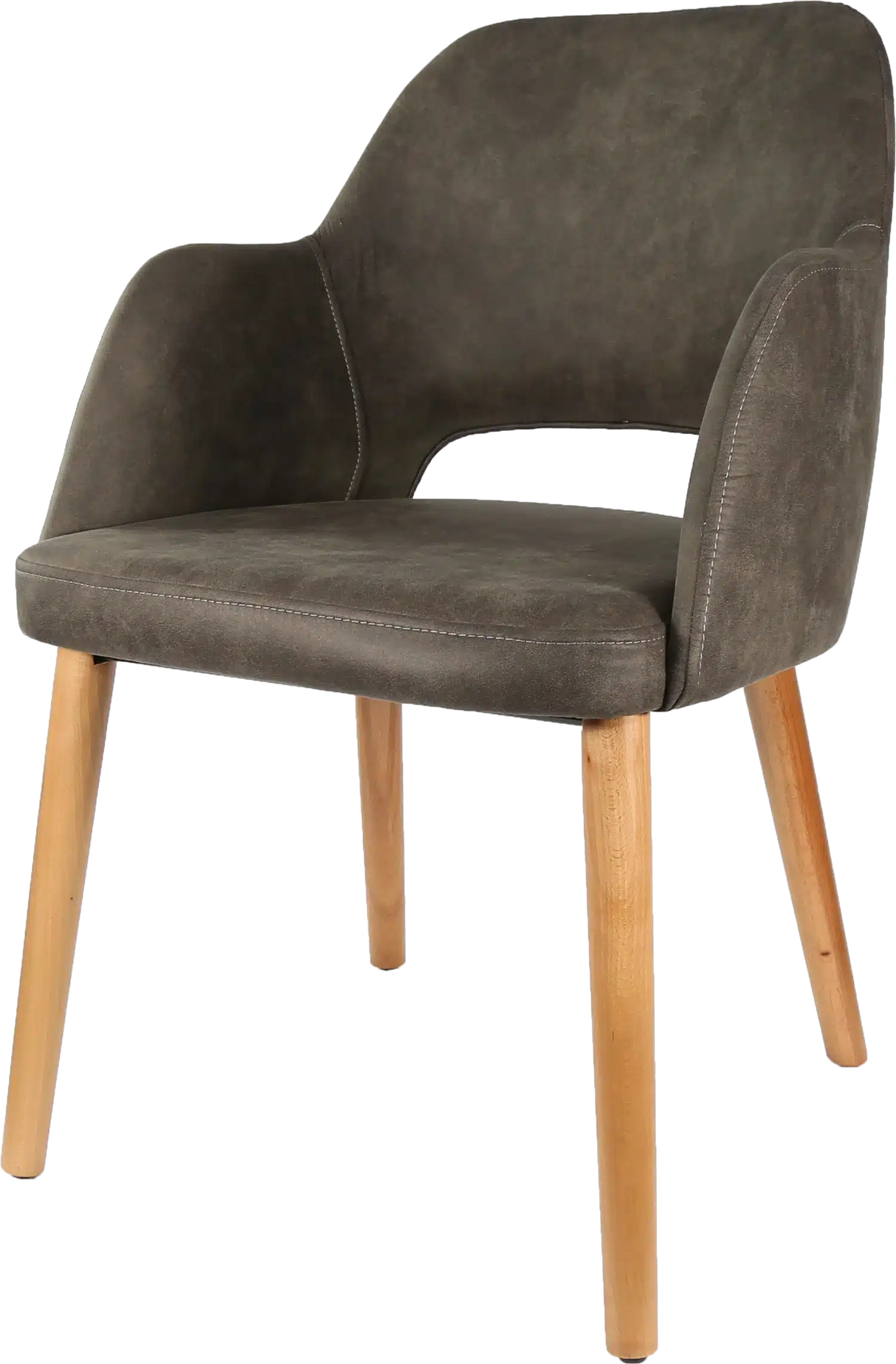 FL Sorbet Premium Vinyl Upholstered Timber Legs Hospitality Chair