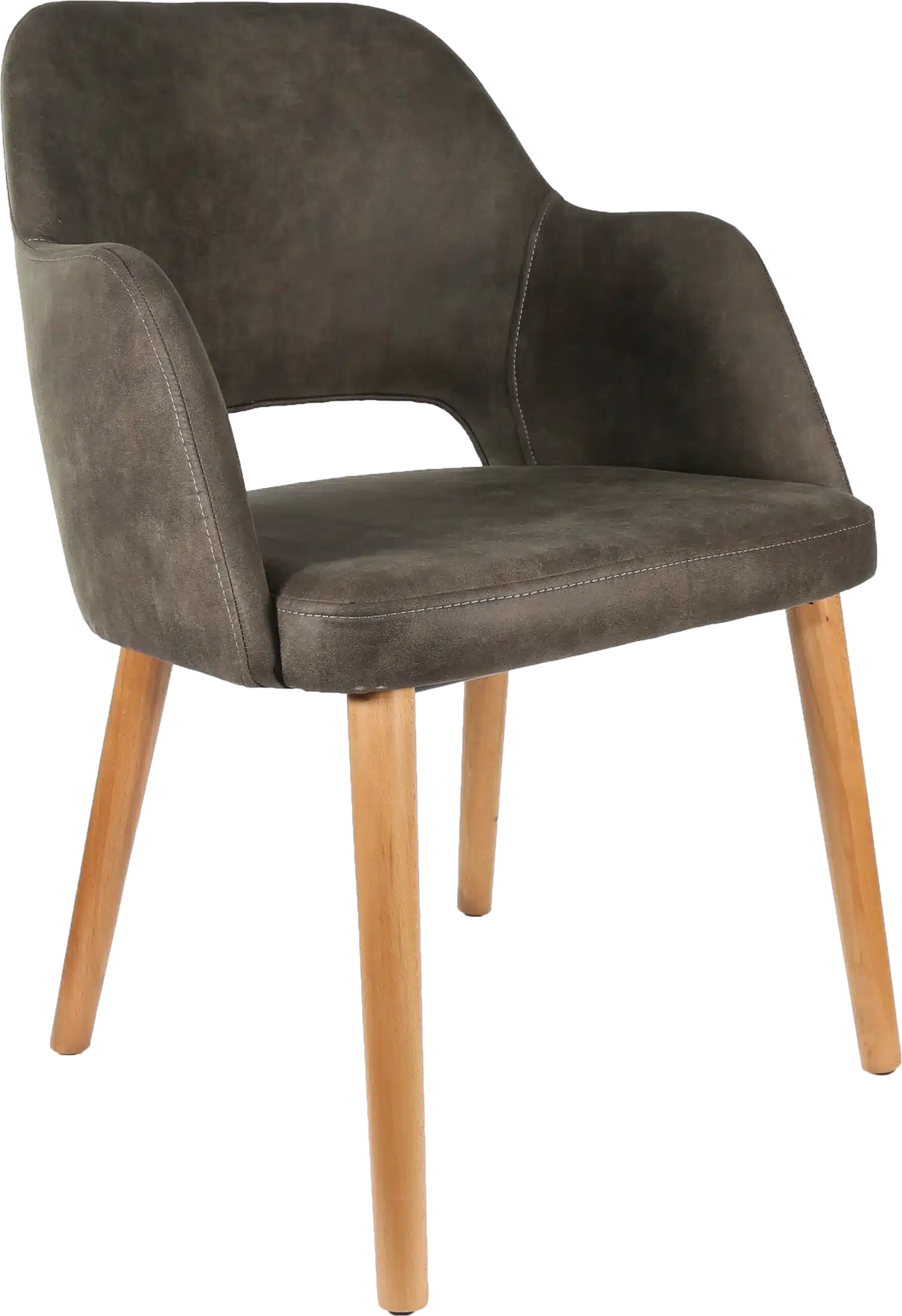 FL Sorbet Premium Vinyl Upholstered Timber Legs Hospitality Chair