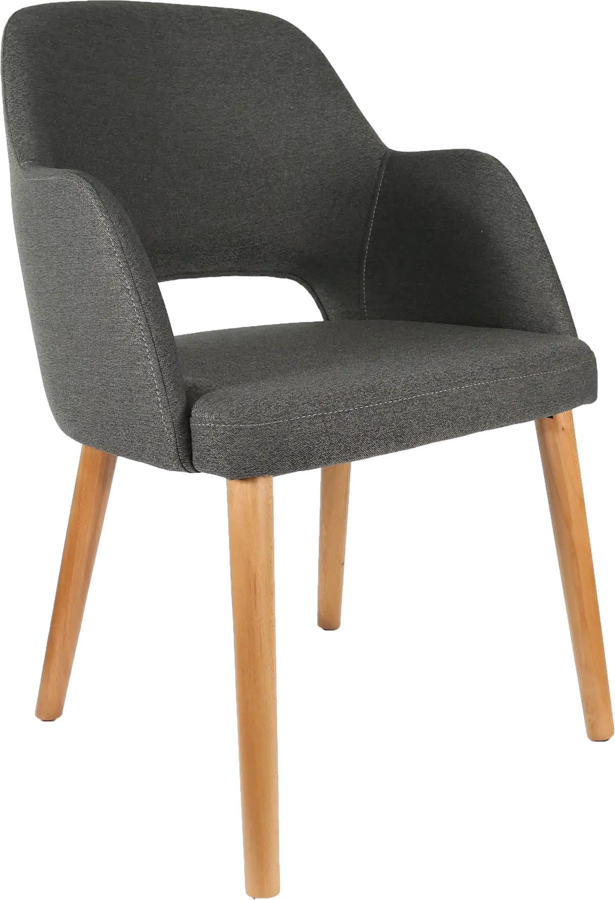 FL Sorbet Fabric Upholstered Timber Legs Hospitality Chair