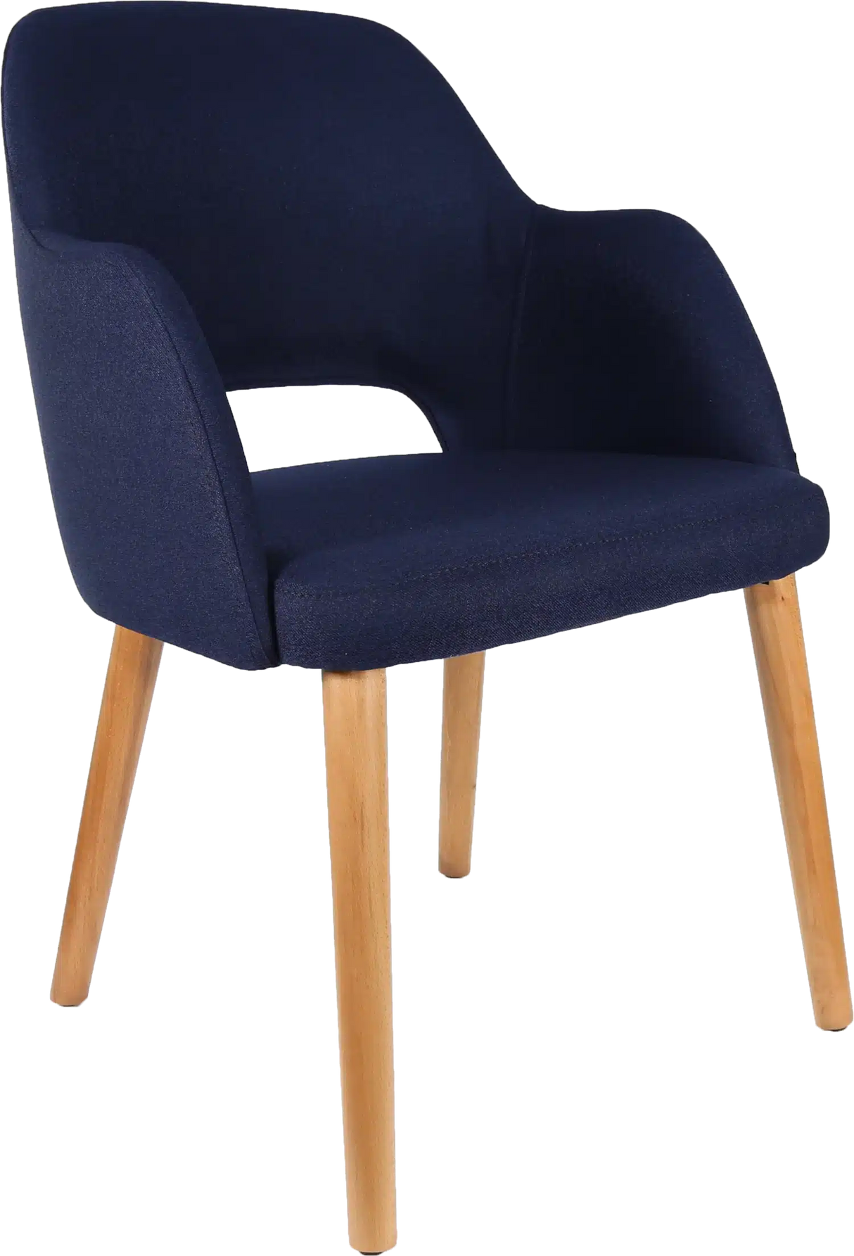 FL Sorbet Fabric Upholstered Timber Legs Hospitality Chair