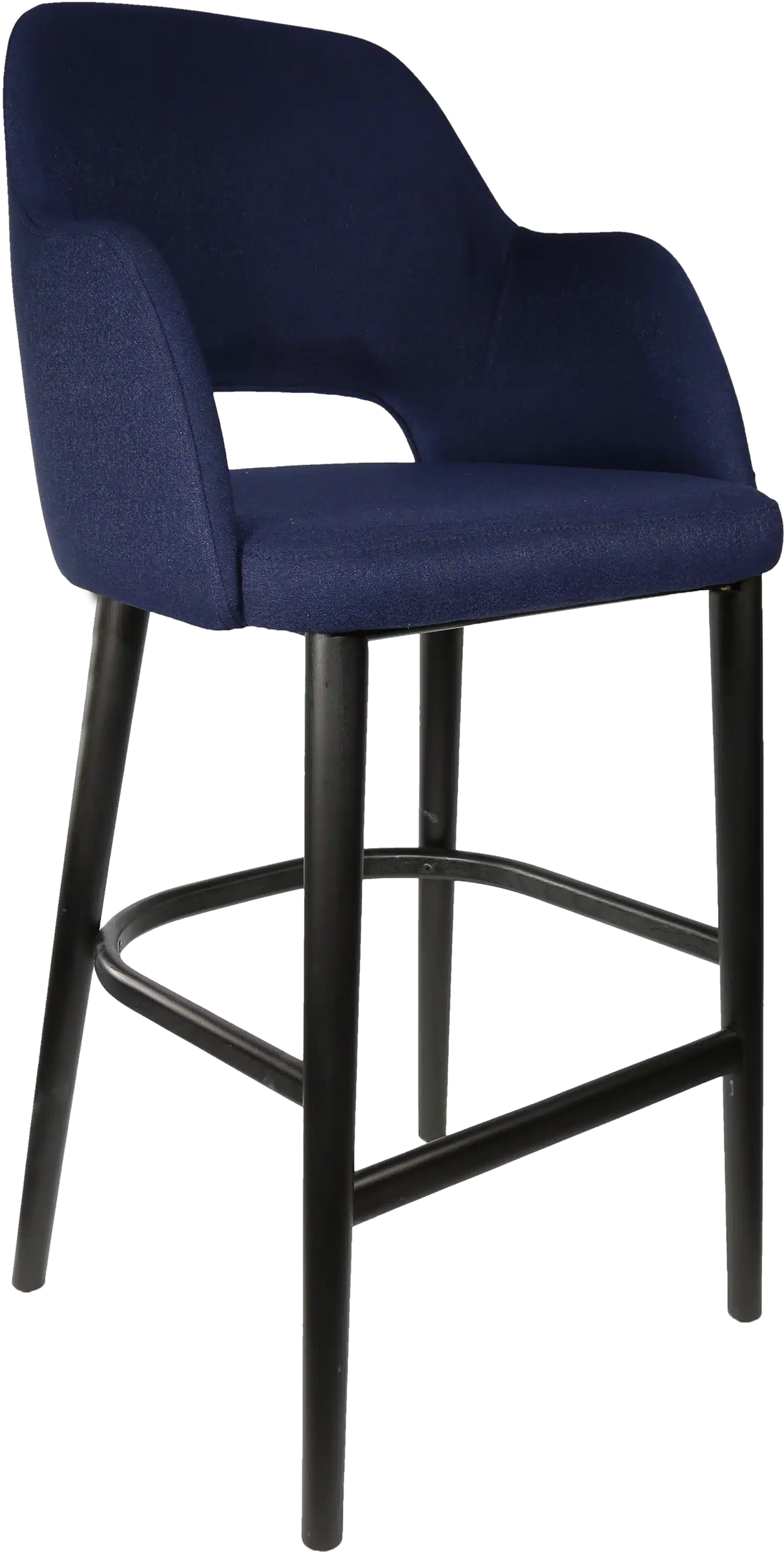 FL Sorbet Fabric Upholstered Timber Legs Hospitality Barstool