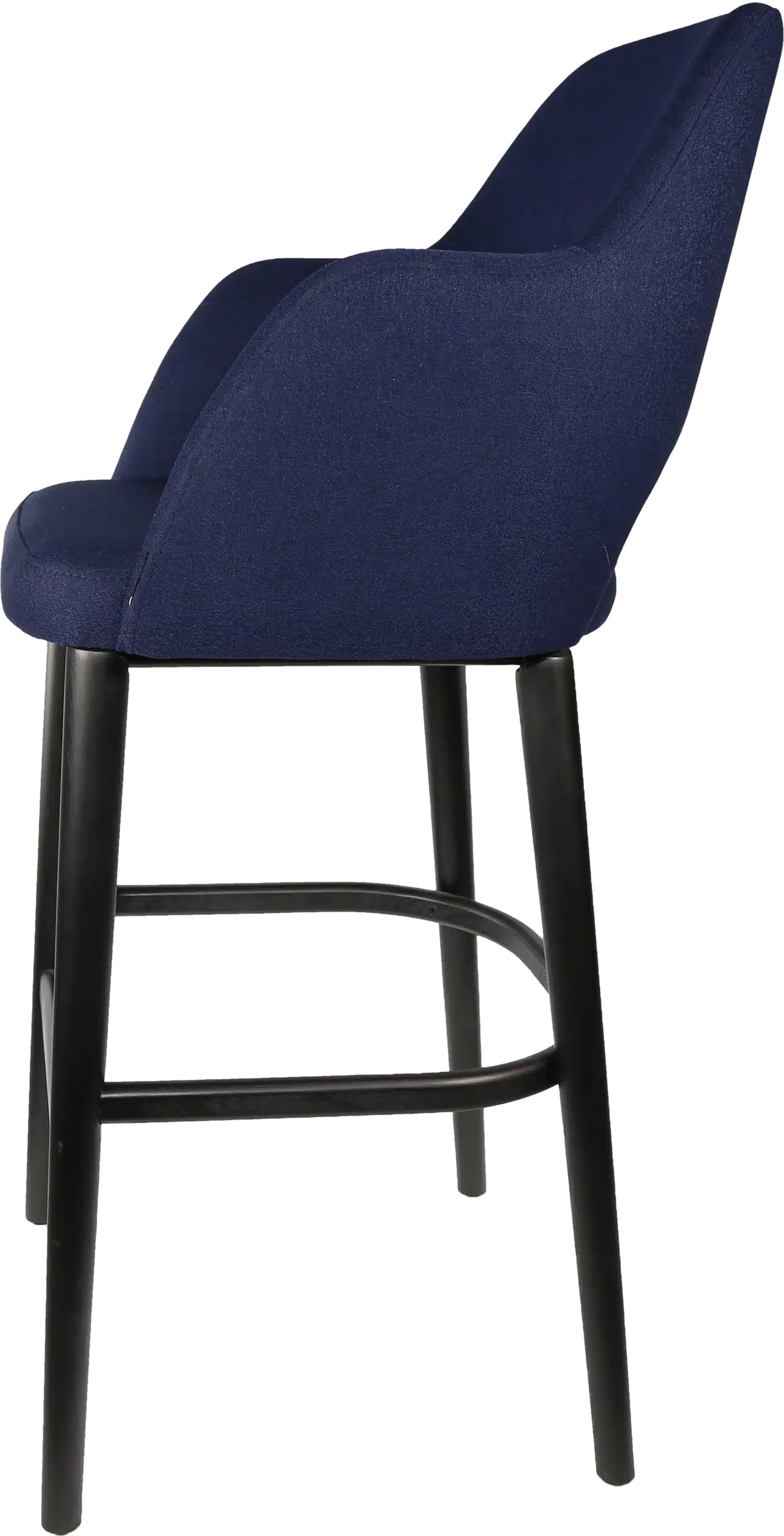 FL Sorbet Fabric Upholstered Timber Legs Hospitality Barstool
