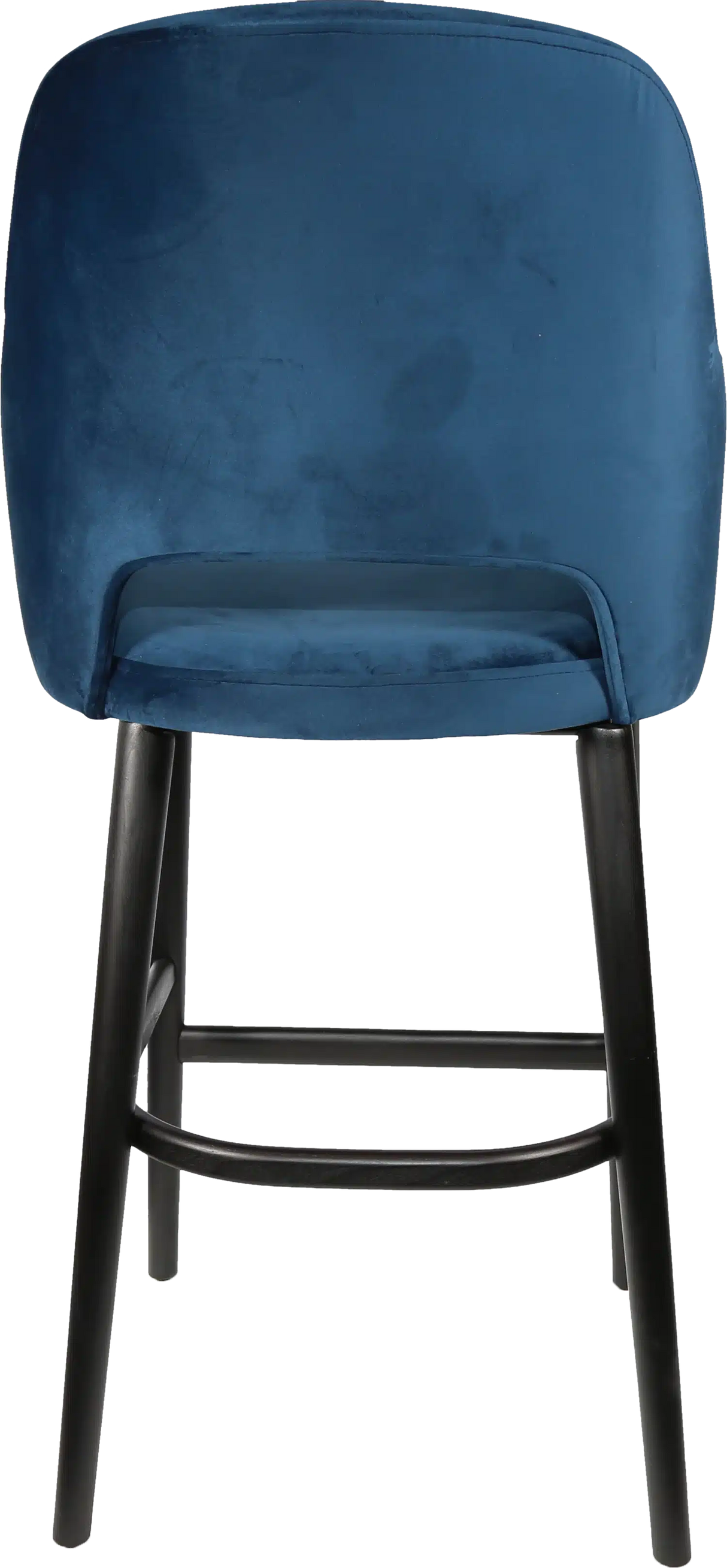 FL Sorbet Velvet Upholstered Timber Legs Hospitality Barstool