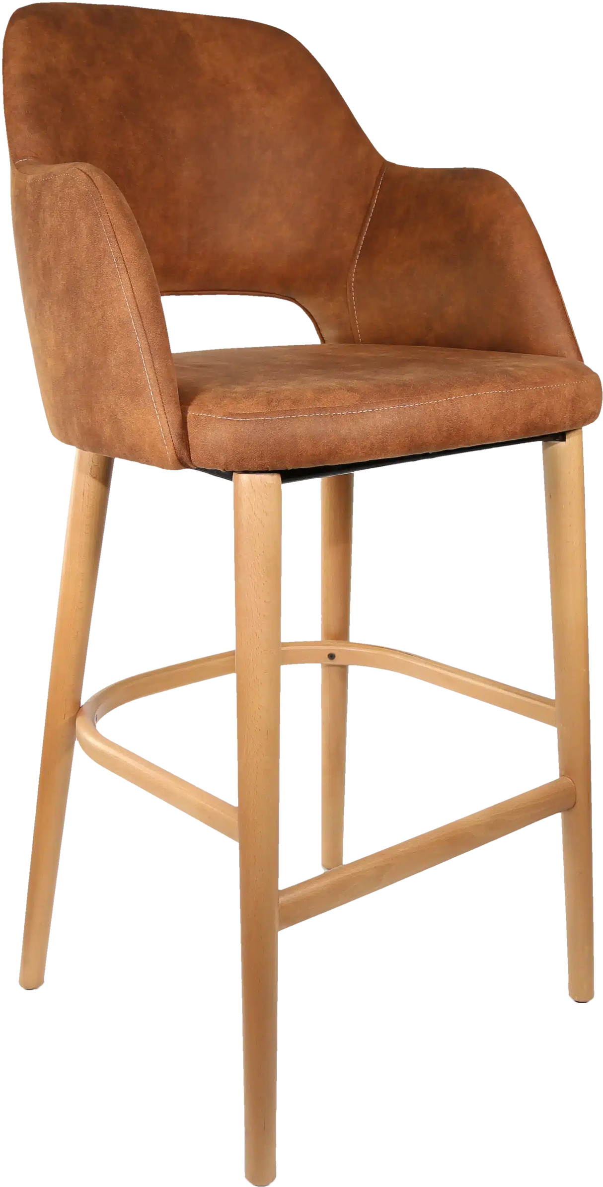 FL Sorbet Premium Vinyl Timber Legs Hospitality Barstool