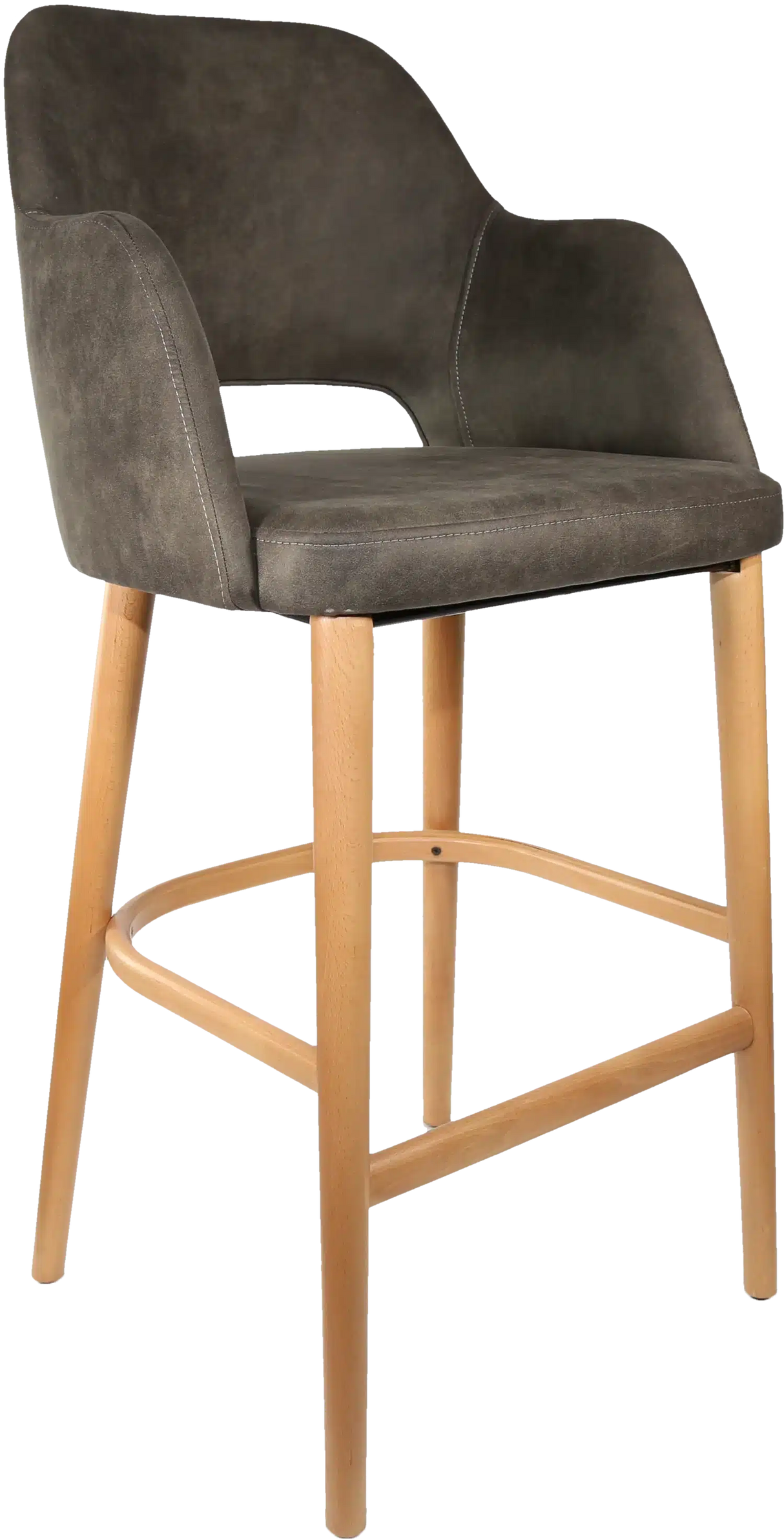 FL Sorbet Premium Vinyl Timber Legs Hospitality Barstool