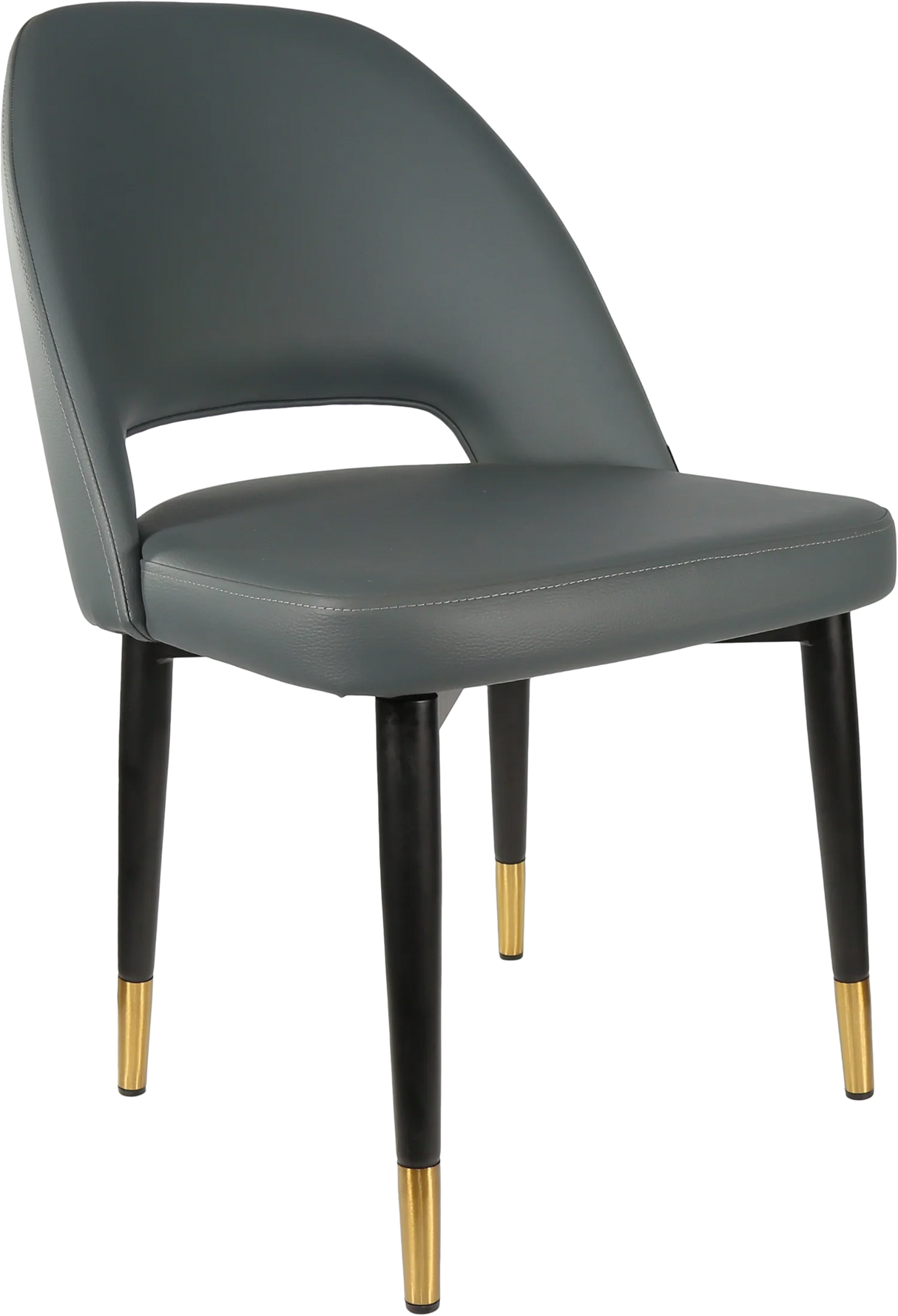 FL Semifreddo Vinyl Upholstered Metal Legs Hospitality Chair