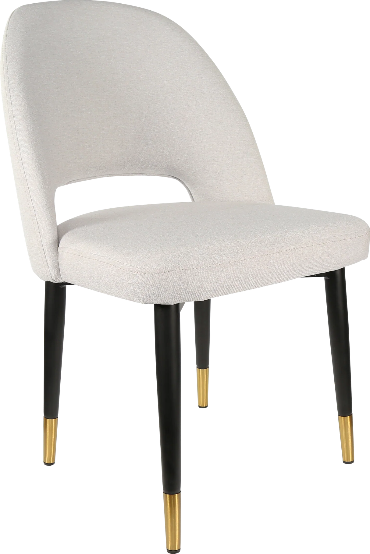 FL Semifreddo Fabric Upholstered Metal Legs Hospitality Chair