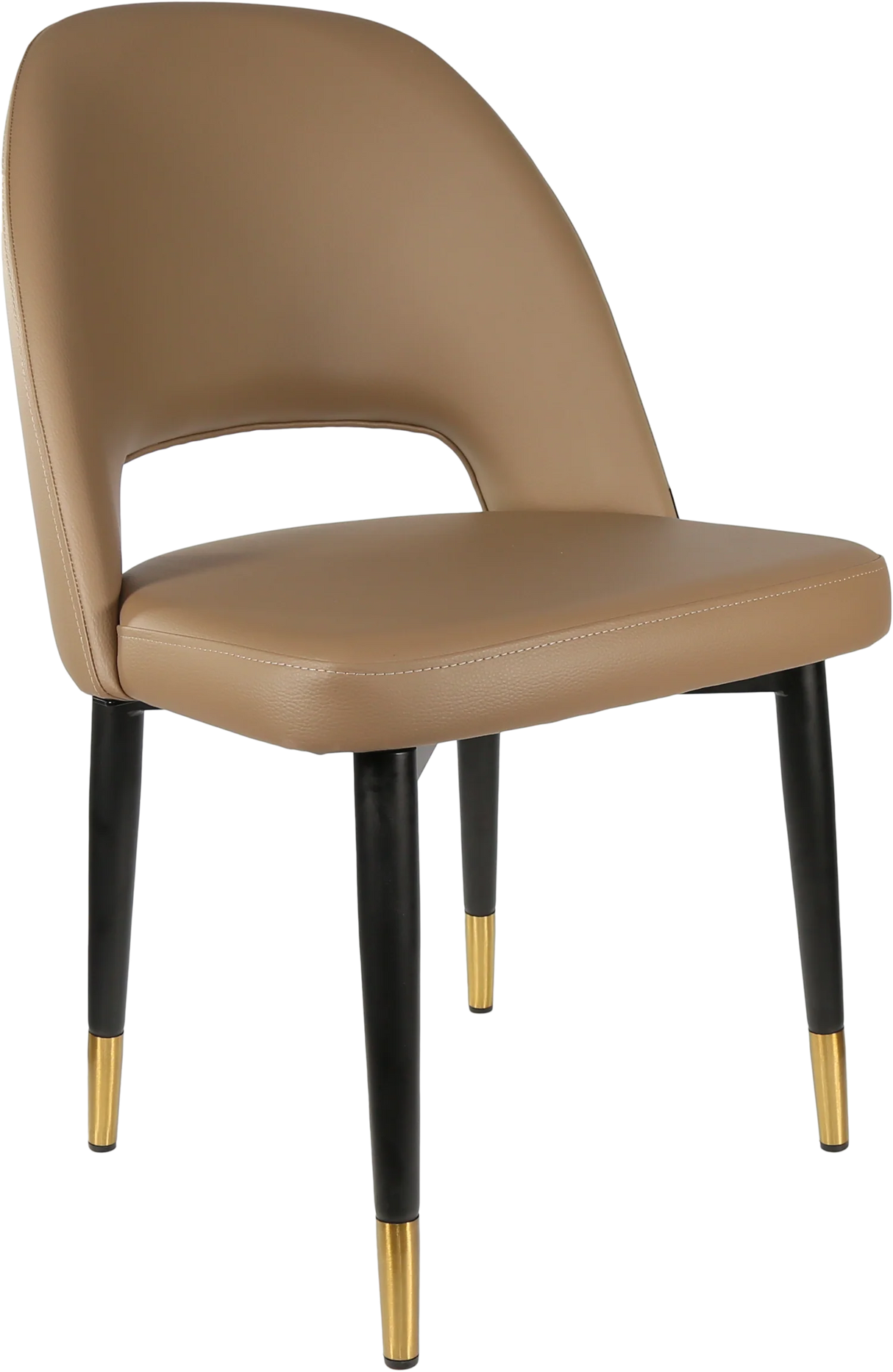 FL Semifreddo Vinyl Upholstered Metal Legs Hospitality Chair